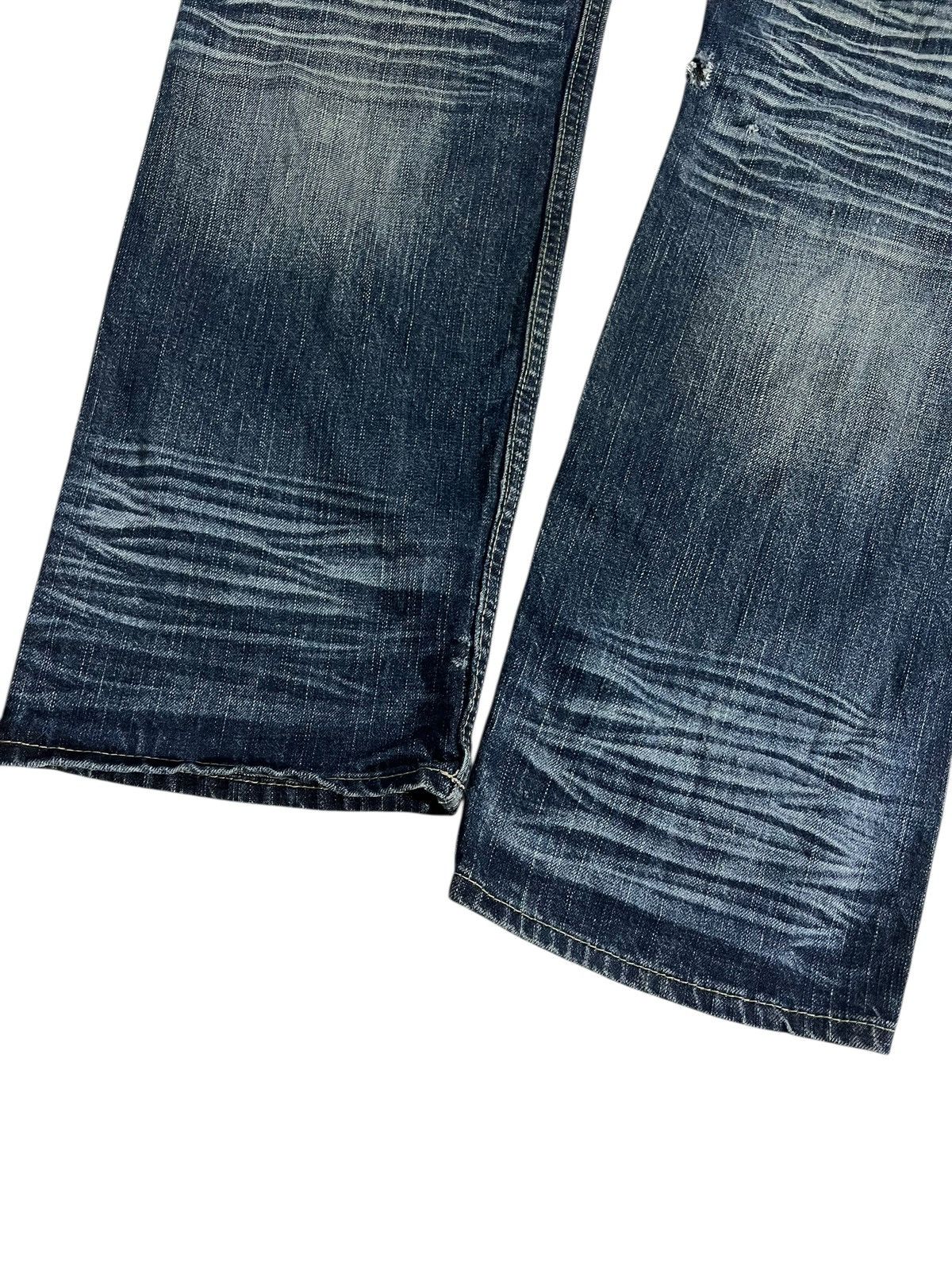 Japanese Brand Vintage Japanese Brand Sorridere Patchwork Distress Jean Size US 32 / EU 48 - 12 Thumbnail