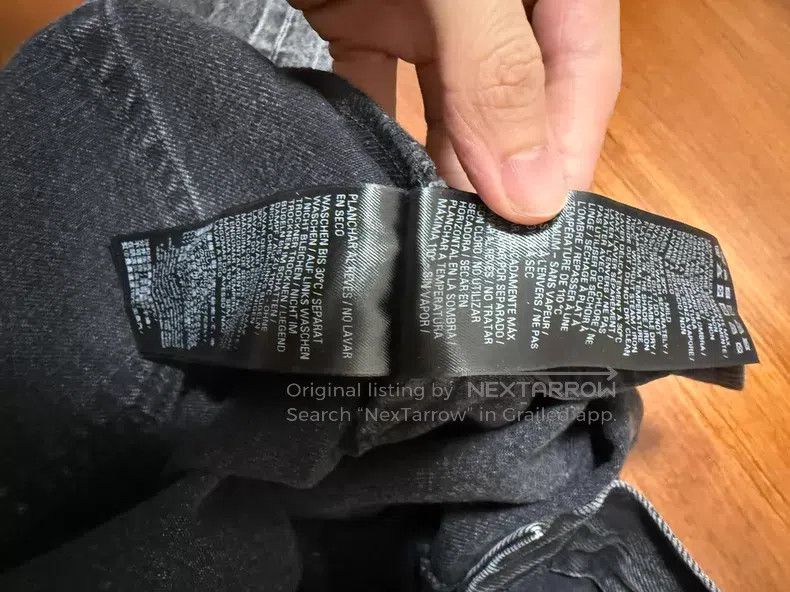 Balenciaga Balenciaga size S Washed Gray Flared Destroyed Denim Pants Size US 27 - 5 Thumbnail