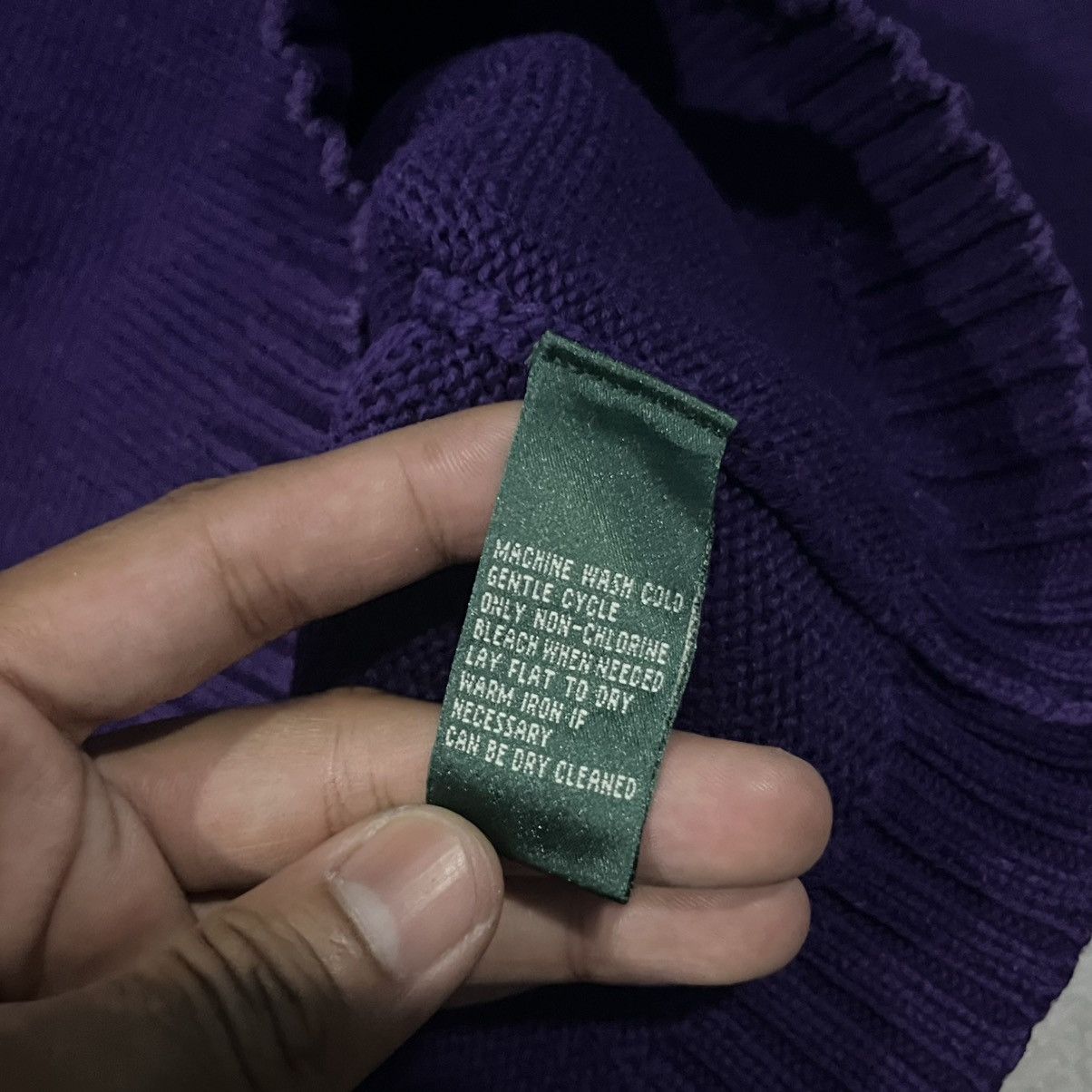 Lauren Ralph Lauren Lauren Ralph Lauren RLL Purple Turtlekneck Size S / US 4 / IT 40 - 6 Thumbnail