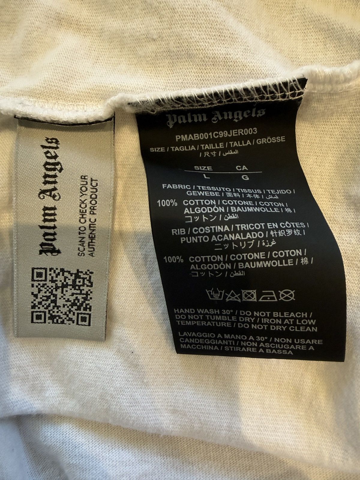 Palm Angels Palm Angels Long Sleeve Tshirt - Large Size US L / EU 52-54 / 3 - 7 Thumbnail