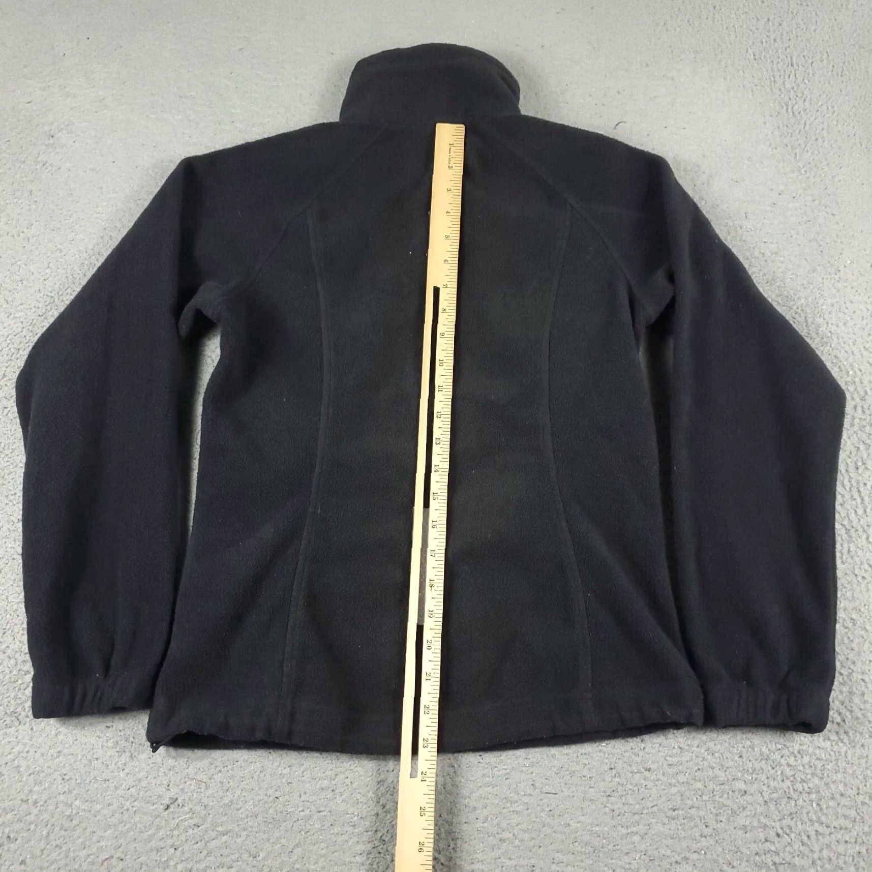 Vintage Columbia Jacket Womens XS Black Fleece Full Zip Up Sweater Sweatshirt Size XS / US 0-2 / IT 36-38 - 6 Thumbnail