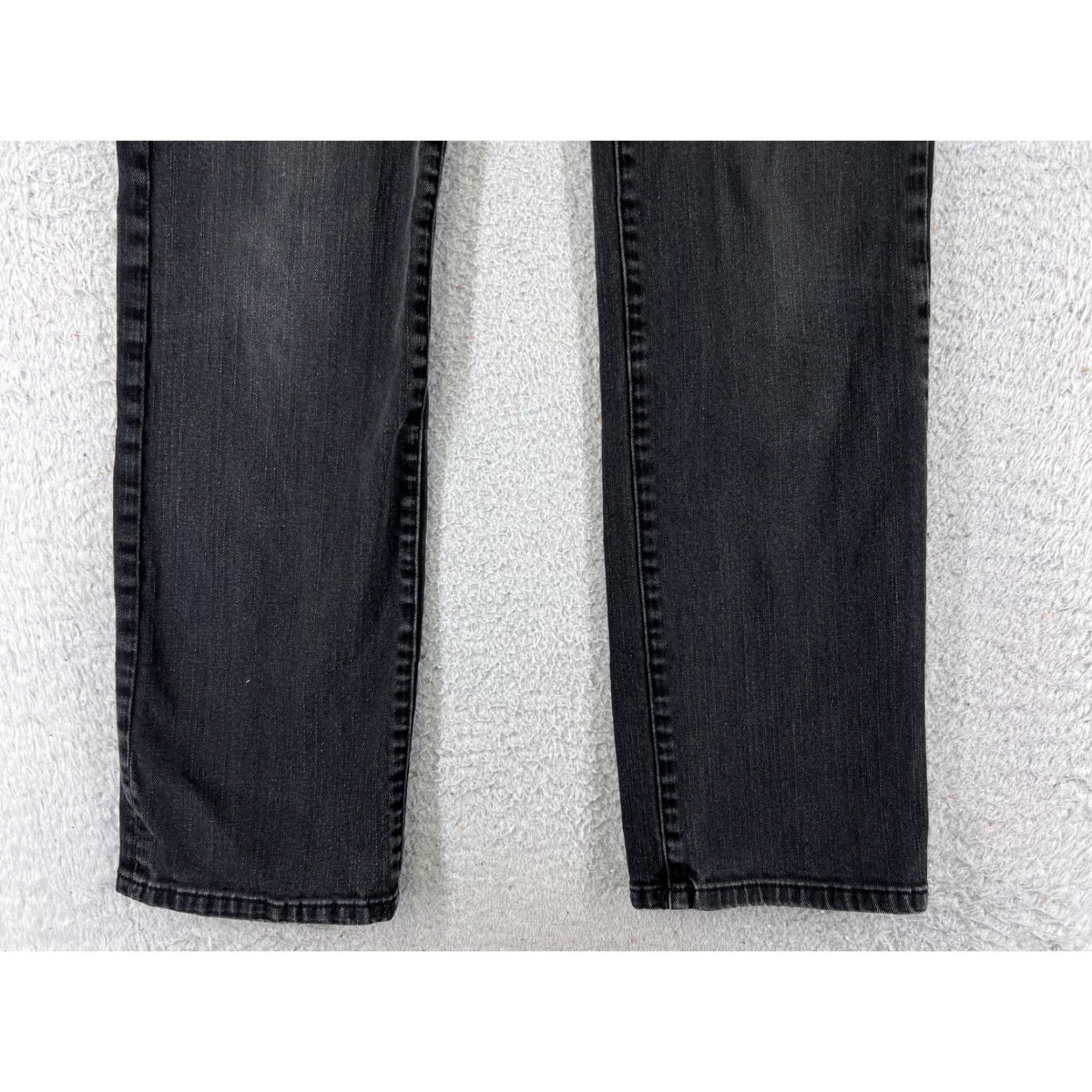 Ralph Lauren Lauren Ralph Lauren Jeans Women 10 Black Denim Straight Mid Rise 30x30 Size 32" / US 10 / IT 46 - 2 Thumbnail