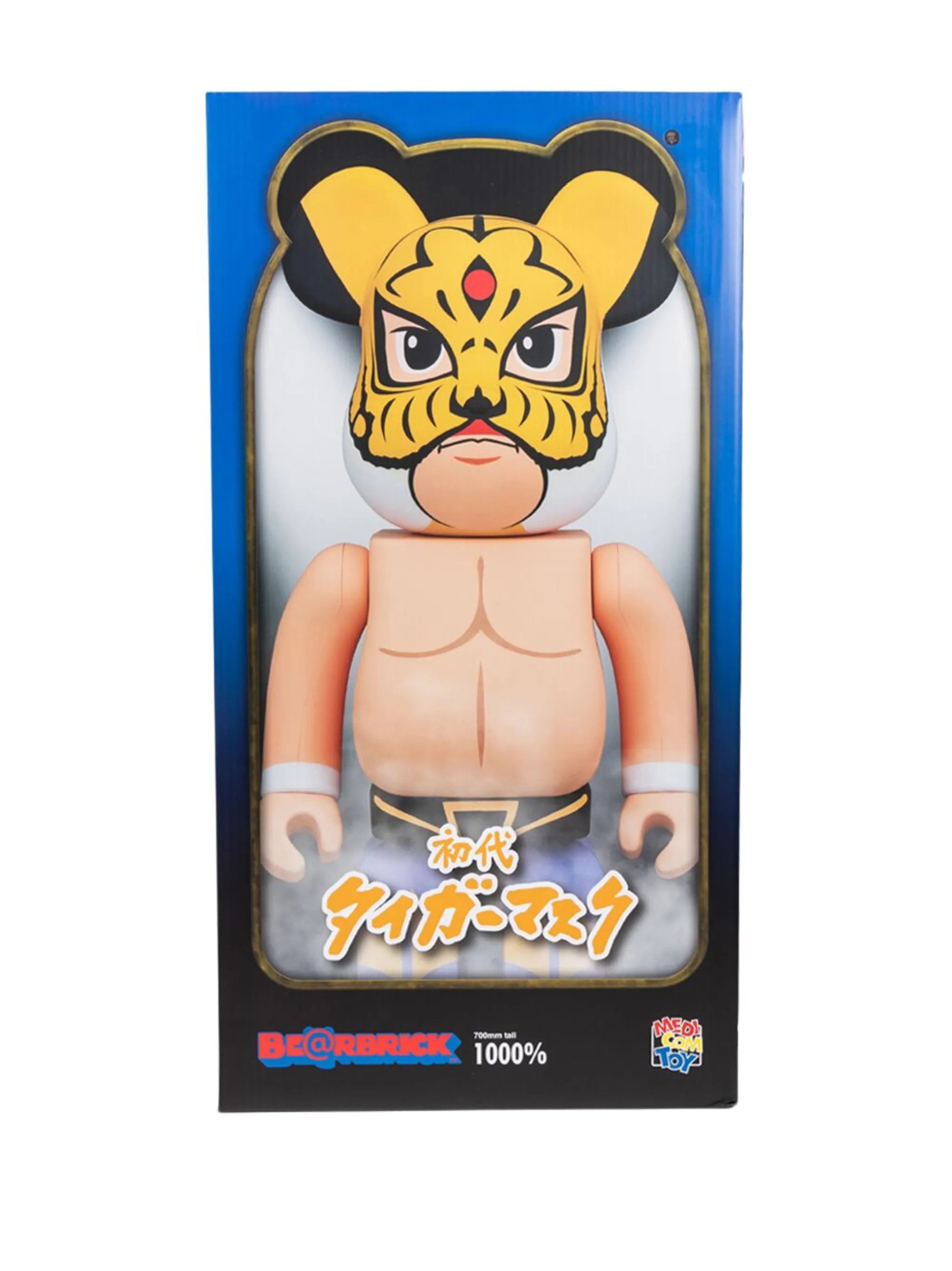 Medicom Toy o1c11t2y0125 Size: OS / "Tiger Mask'' Bearbrick Multicolor Size ONE SIZE - 4 Thumbnail