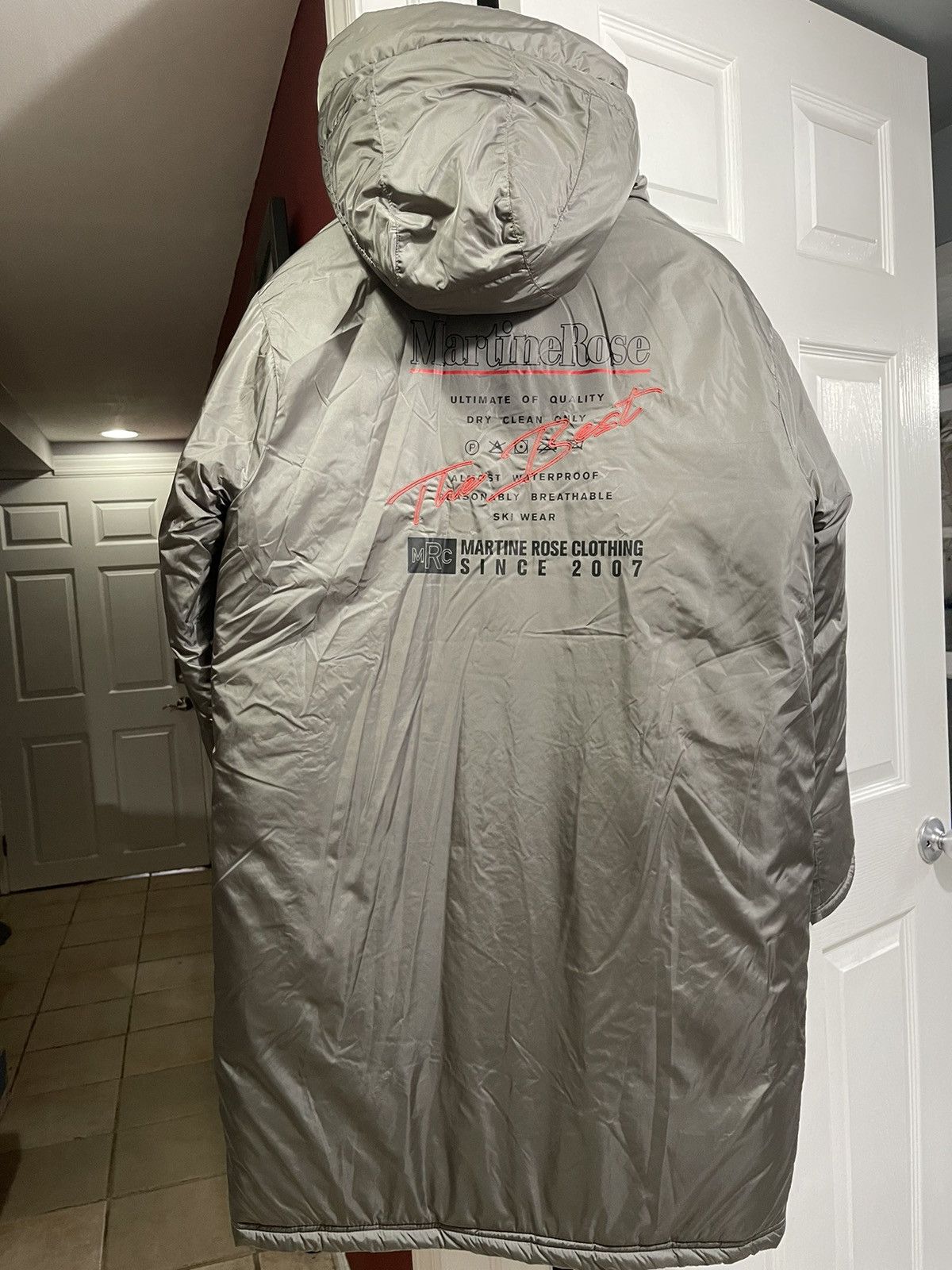 Martine Rose ***FINAL DROP***AW2019 Hooded Padded jacket Size US XS / EU 42 / 0 - 2 Thumbnail
