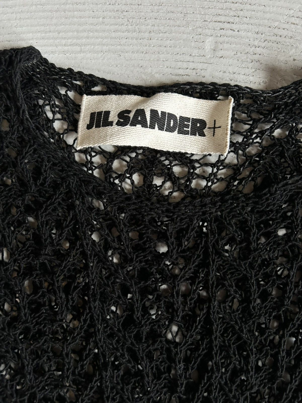 Jil Sander Jil Sander Sequined Open Knit Crewneck Sweater Size S / US 4 / IT 40 - 3 Thumbnail