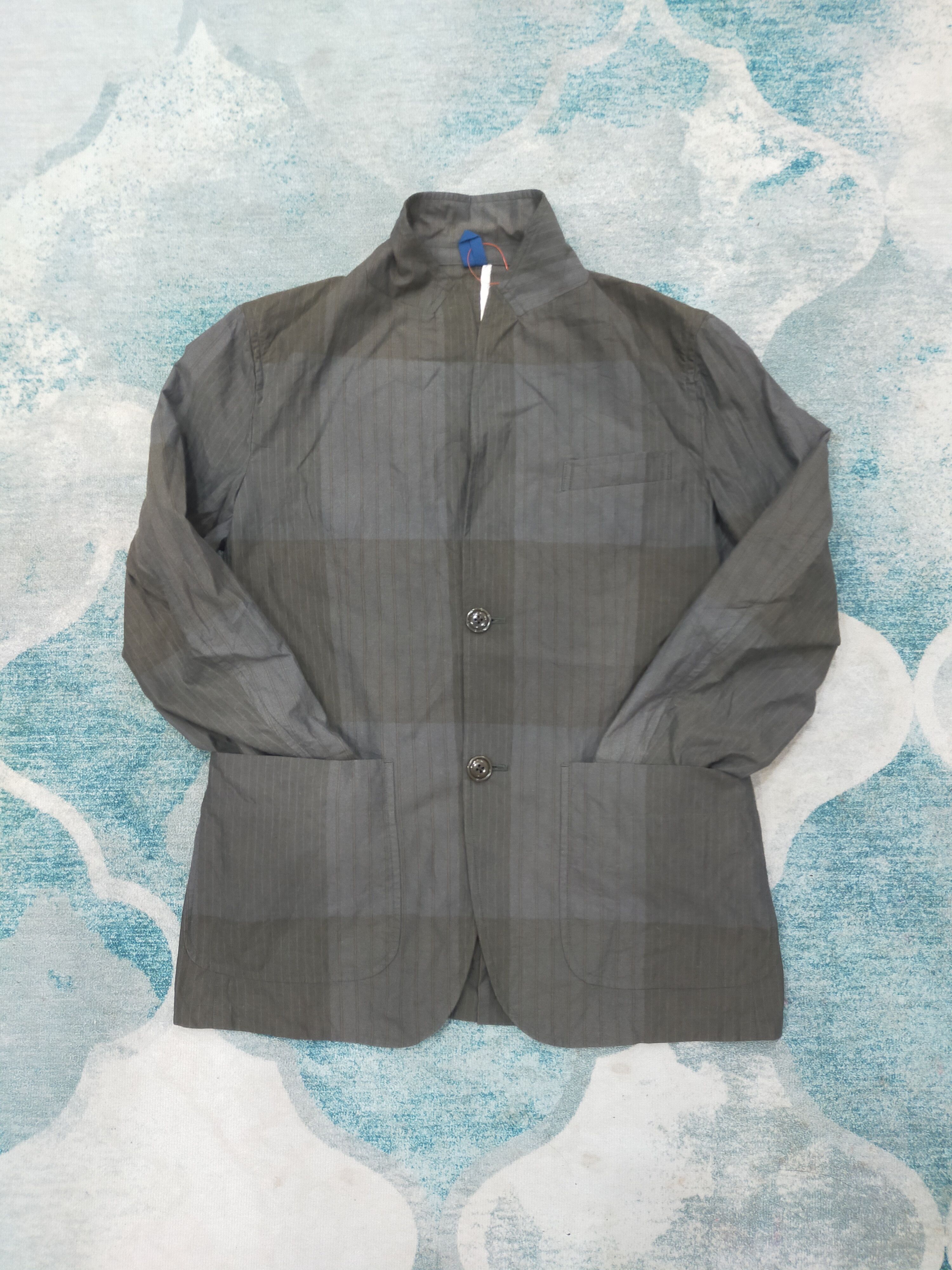 Designer × Japanese Brand × Ts(S) Takuji Suzuki ts(s) jacket like simple checkereda blazer Size 40S - 2 Thumbnail
