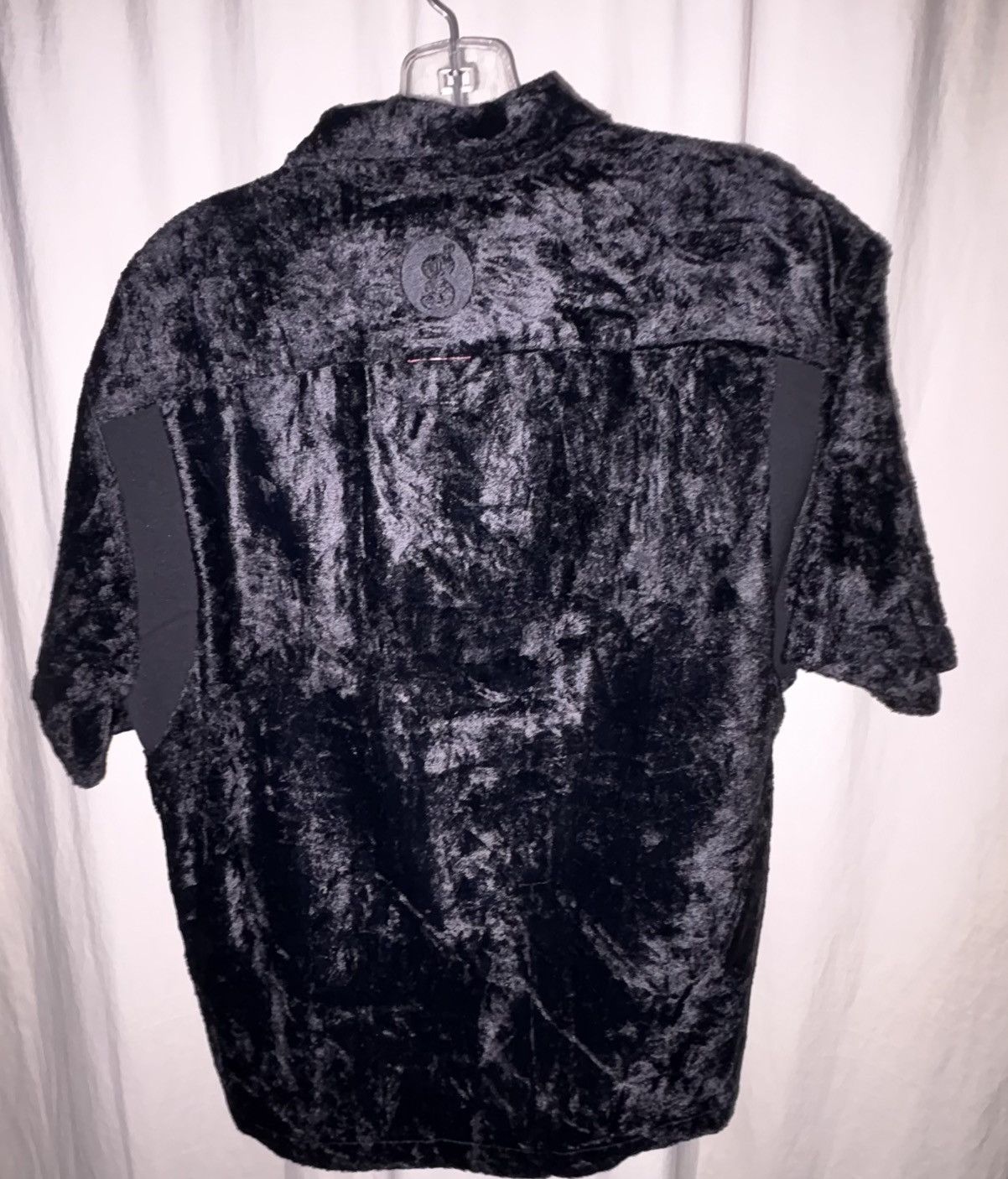 GOODENOUGH × Supreme Supreme X GOODENOUGH Crushed Rayon S/S Shirt Black Small Size US S / EU 44-46 / 1 - 2 Thumbnail