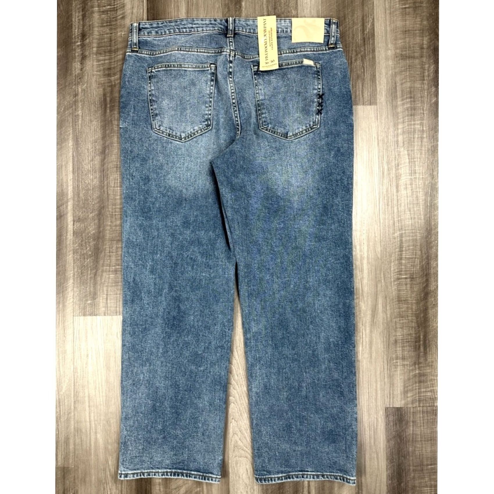 Scotch & Soda Scotch & Soda Authentic Fit Straight Leg Jeans Men 36 Regular Blue XS? No, 36x30 Size US 36 / EU 52 - 2 Thumbnail