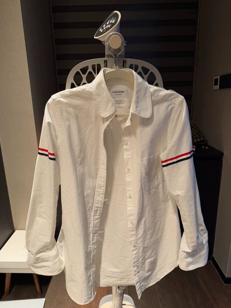 Thom Browne Thom Browne white shirts Size US XS / EU 42 / 0 - 1 Thumbnail