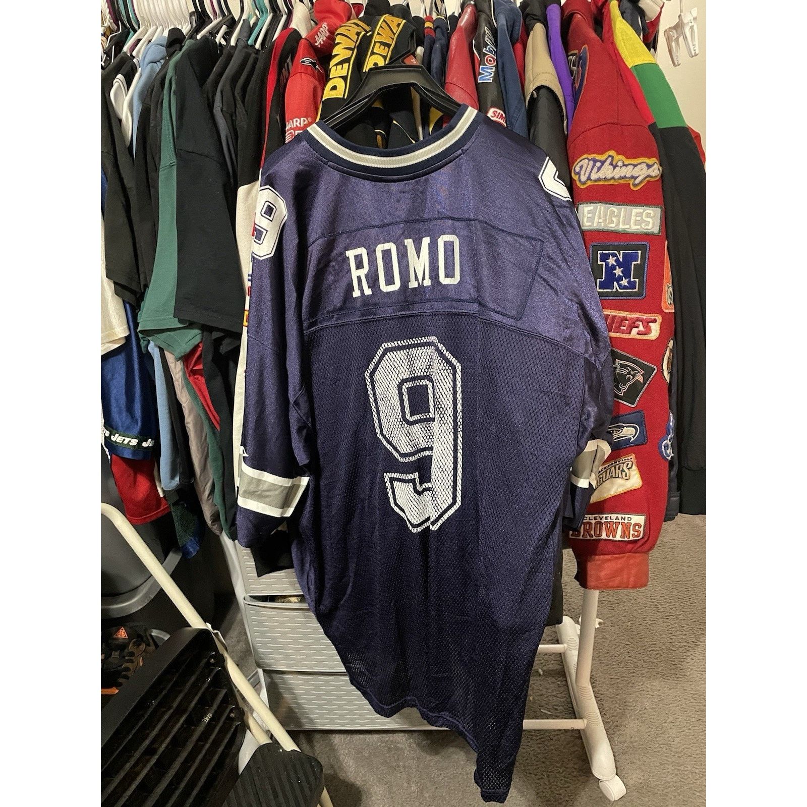 Reebok Size 2XL-Dallas Cowboys Tony Romo #9 Jersey Reebok Mens NFL Size US XXL / EU 58 / 5 - 2 Thumbnail