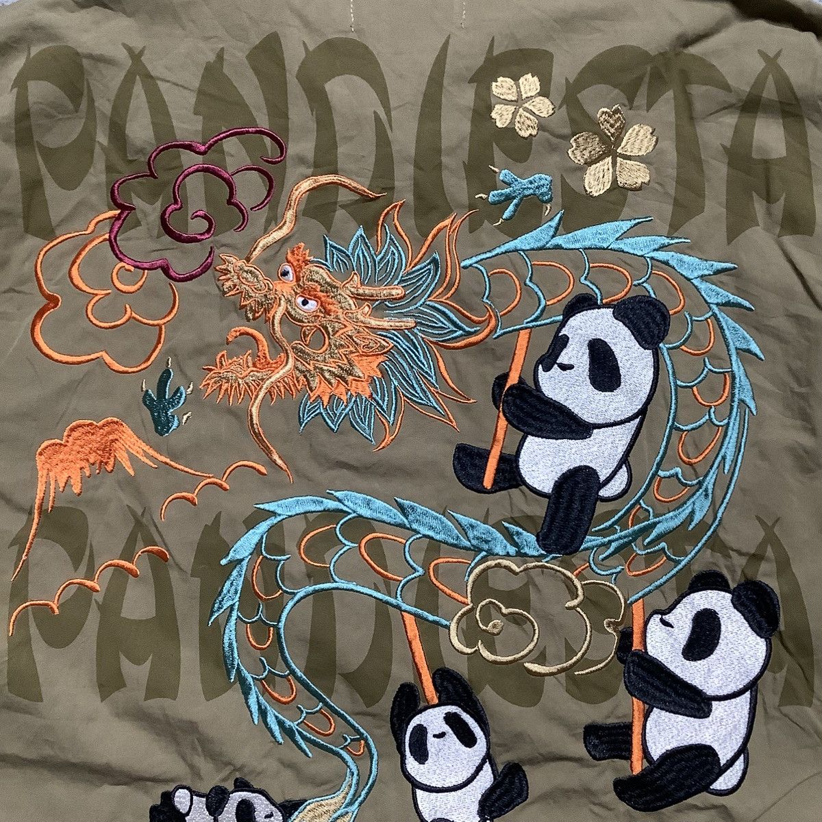 Edifice Japan × Japanese Brand Rare Pandiesta Dragon Sukajan Japanese Brand Size US L / EU 52-54 / 3 - 14 Thumbnail