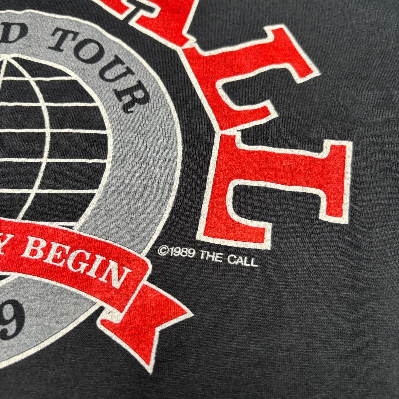 Vintage Vintage 1989 The Call Let The Day Begin Tour Staff Shirt XL Size US XL / EU 56 / 4 - 5 Thumbnail