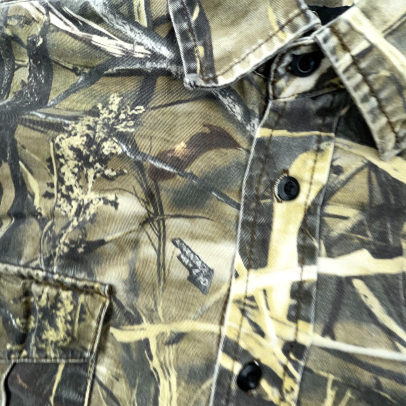 Denime VINTAGE RedHead Shirt Men XL Camo Button Up Twill Denim Advantage Skate Y2K Hunt Size US XL / EU 56 / 4 - 5 Thumbnail