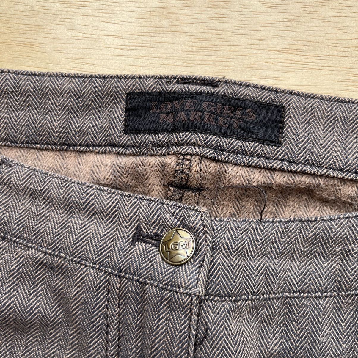 Japanese Brand LOVE GIRLS MARKET BONDAGE ZIP Y2K LOOSE FIT like GOA CDG Size 30" / US 8 / IT 44 - 4 Thumbnail