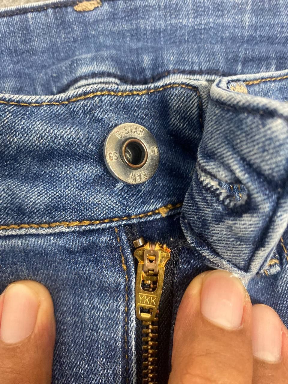 G-Star g star raw skinny distressed denim Size US 27 - 12 Thumbnail