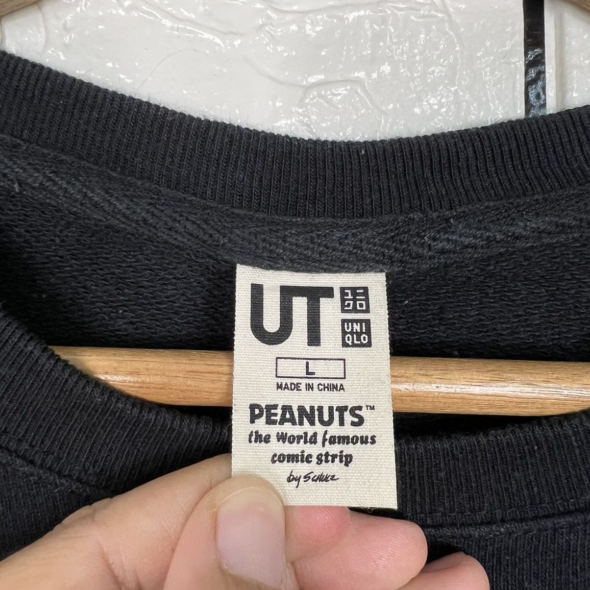 Peanuts UNIQLO X PEANUTS Big Logo Crewneck Sweatshirt #4066-C185 Size US L / EU 52-54 / 3 - 9 Thumbnail