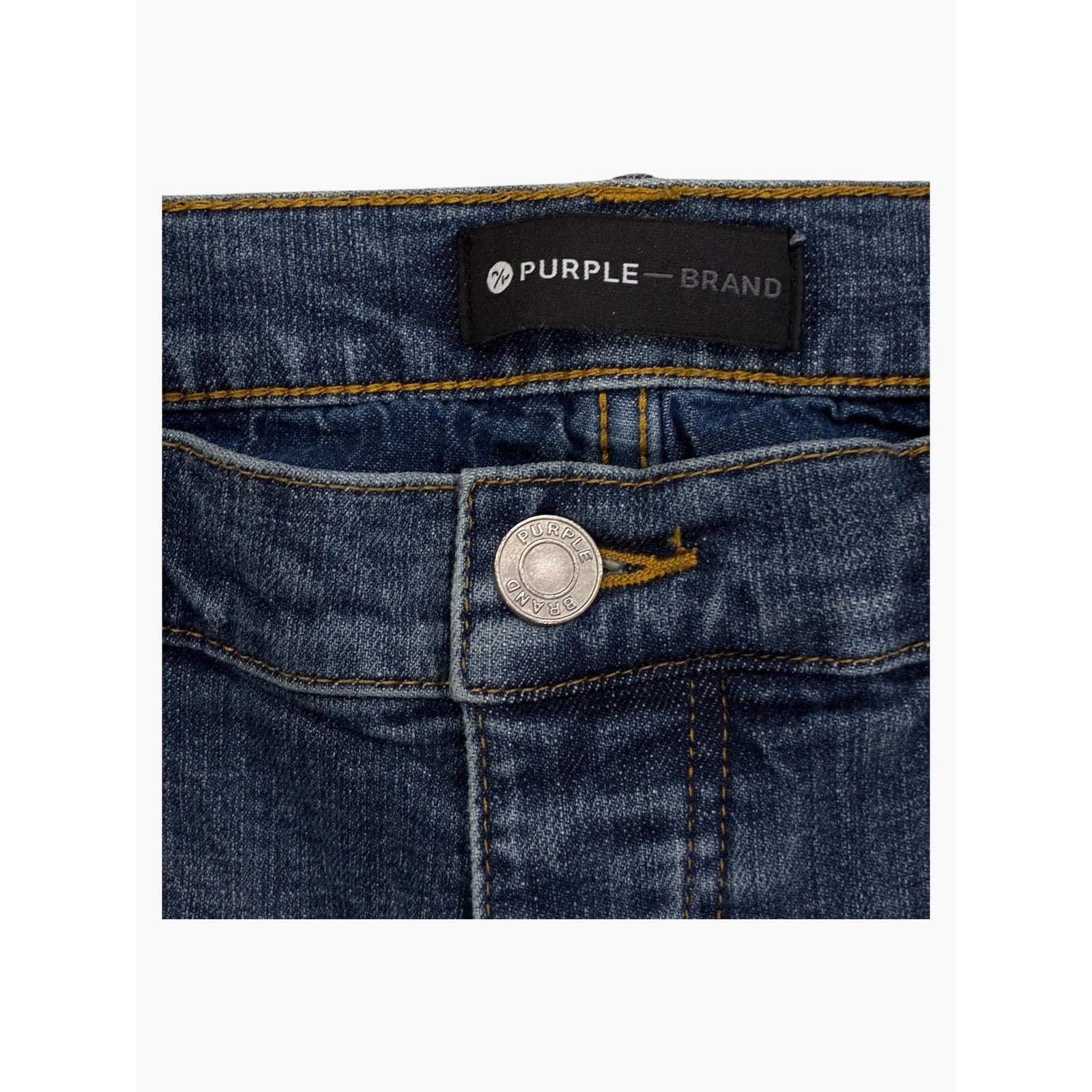 Purple Brand Purple Brand Light Wash Jeans Size US 36 / EU 52 - 4 Thumbnail