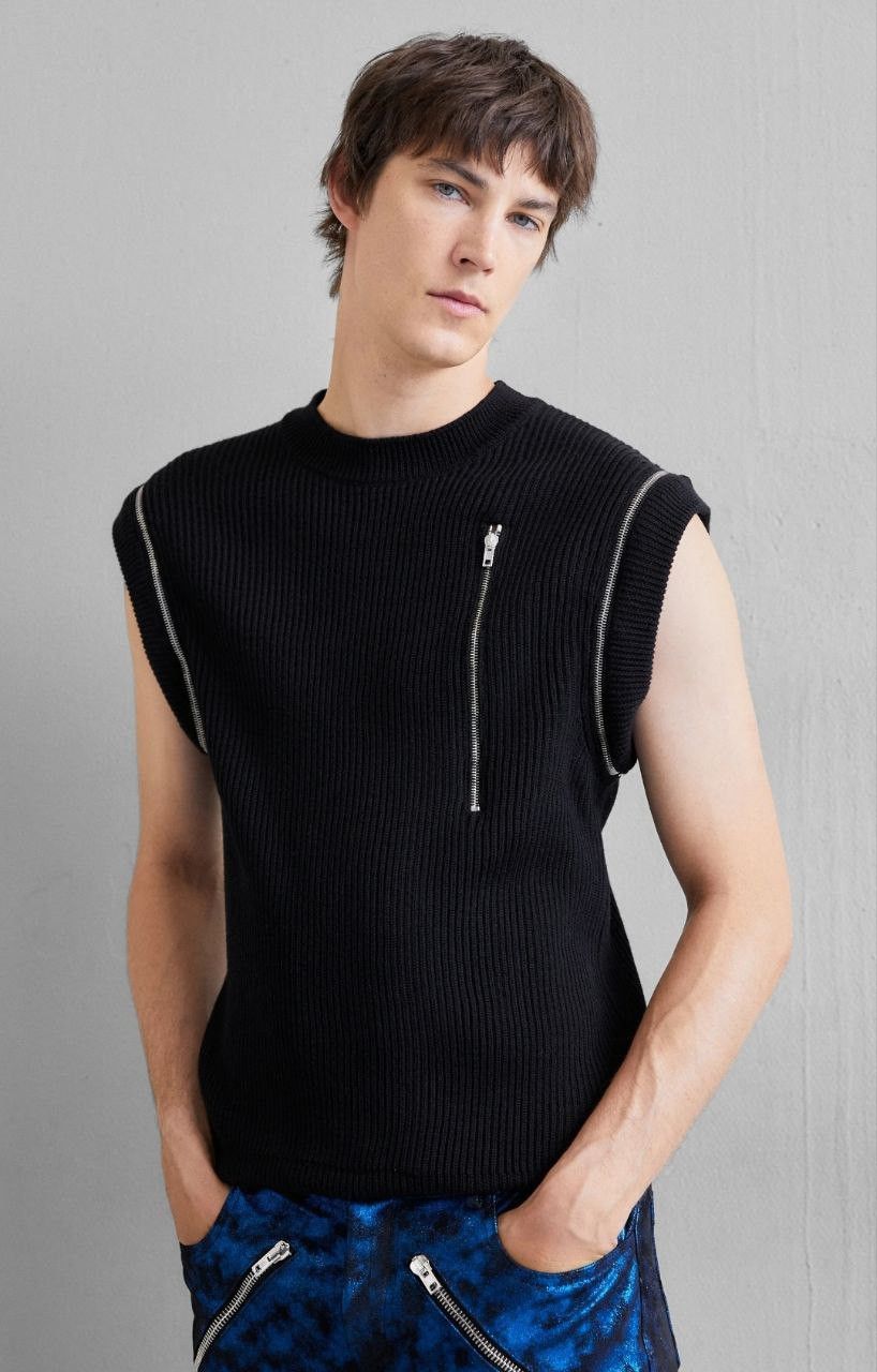 Moschino Moschino Couture Vest Wool Size 46 Authentic Hype Rare Size US S / EU 44-46 / 1 - 1 Thumbnail