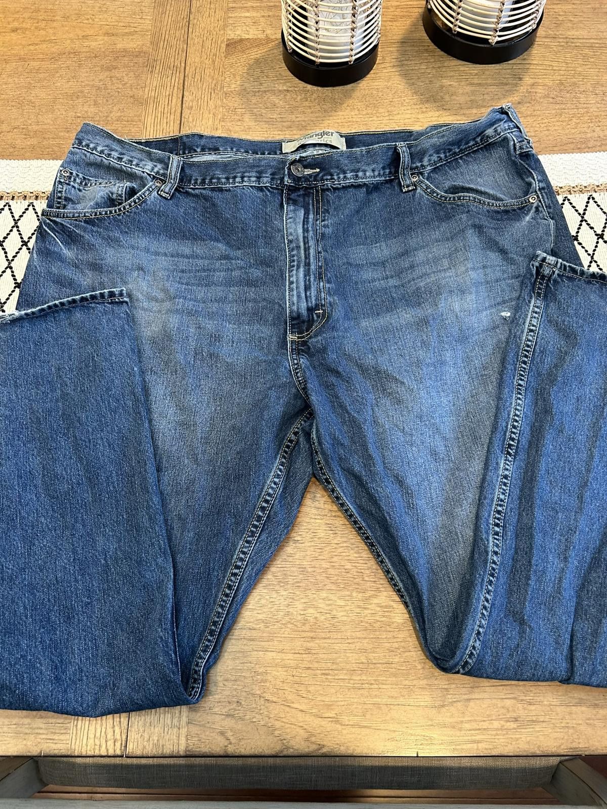 Wrangler Wrangler Classic Blue Denim Jeans Size US 42 / EU 58 - 1 Thumbnail