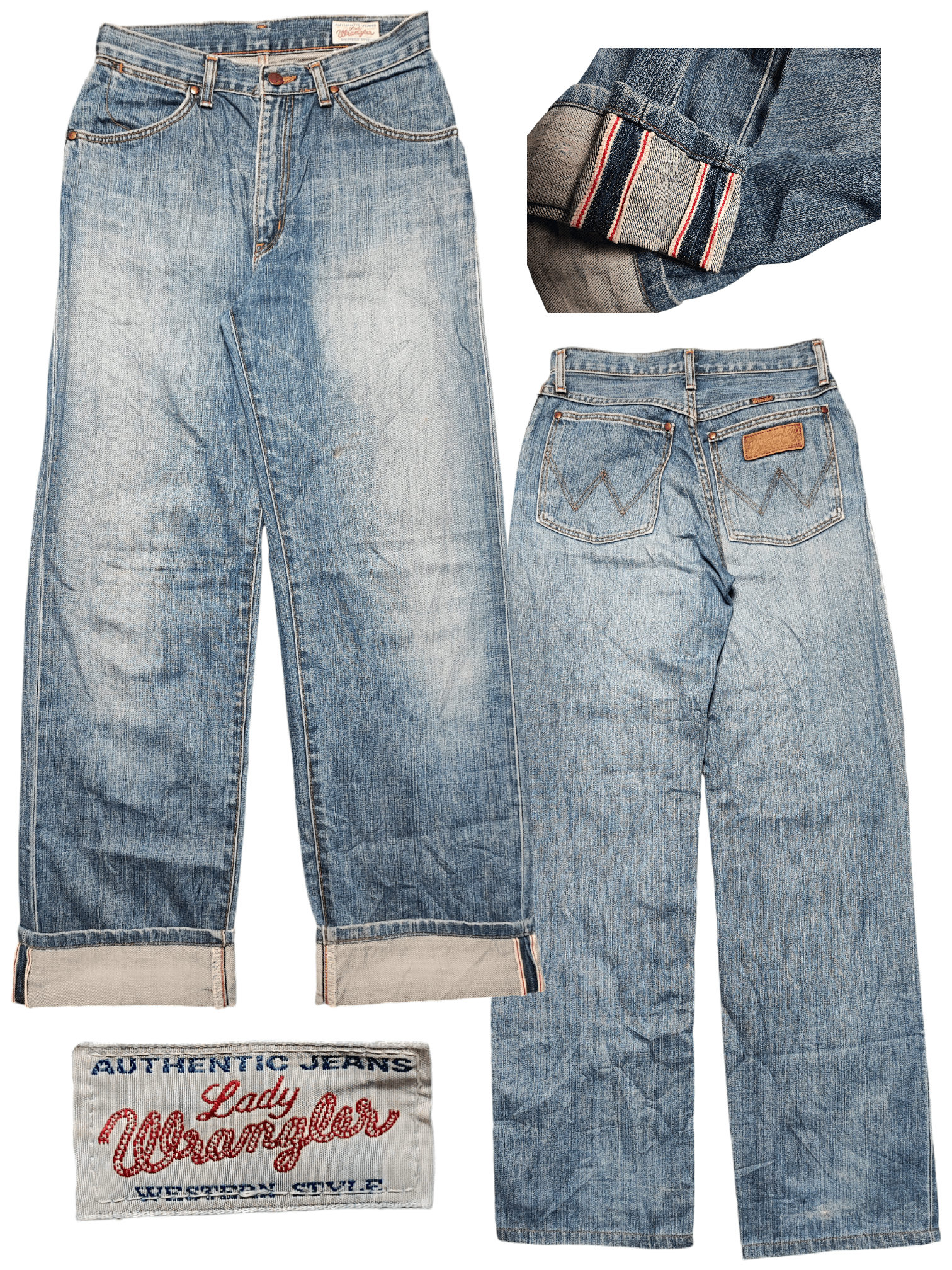 Edwin Levi s Wrangler Wrangler Jeans Selvedge Denim Grailed