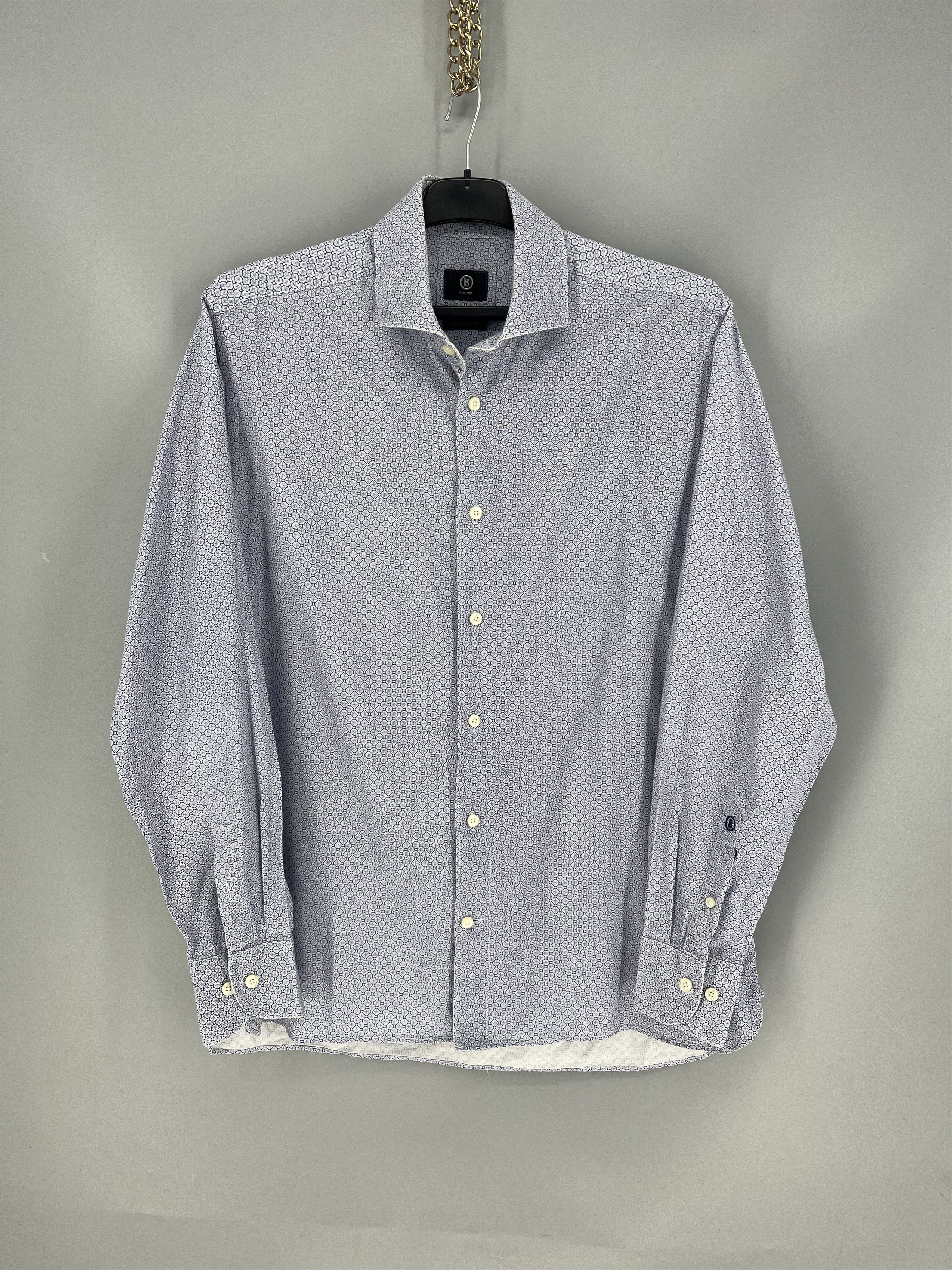 Bogner Bogner Checked Button-Up Shirt Blue Men’s L Size US L / EU 52-54 / 3 - 1 Thumbnail