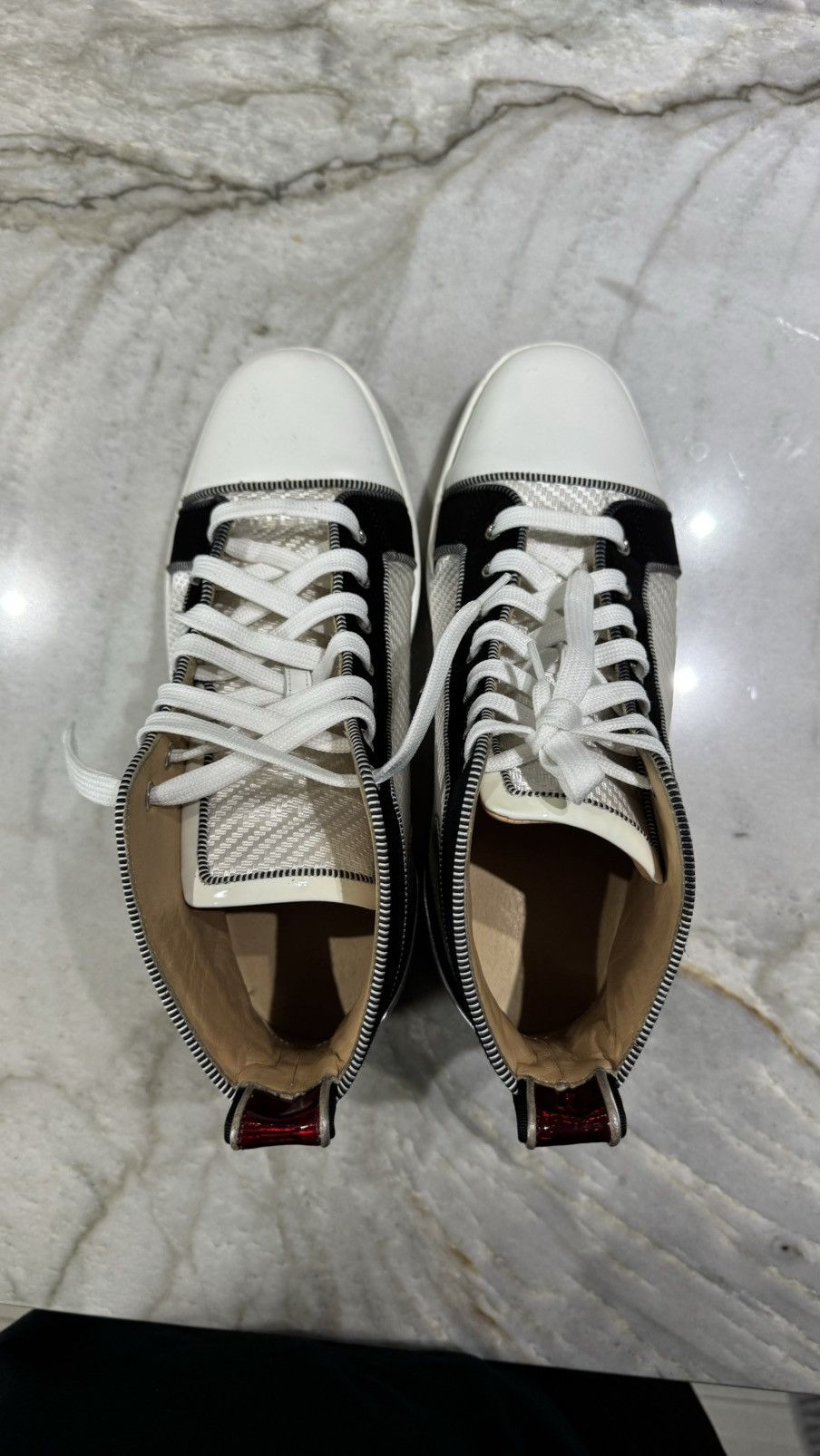 Christian Louboutin Christian Louboutin Canvas Colorblock Size US 7.5 / EU 40-41 - 3 Thumbnail