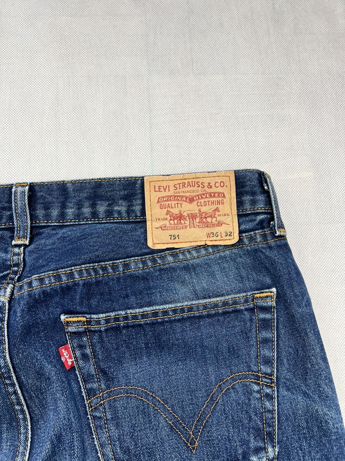 Levi's × Vintage Pants Levi’s 751 Jeans Red Tab Vintage Size US 36 / EU 52 - 3 Thumbnail
