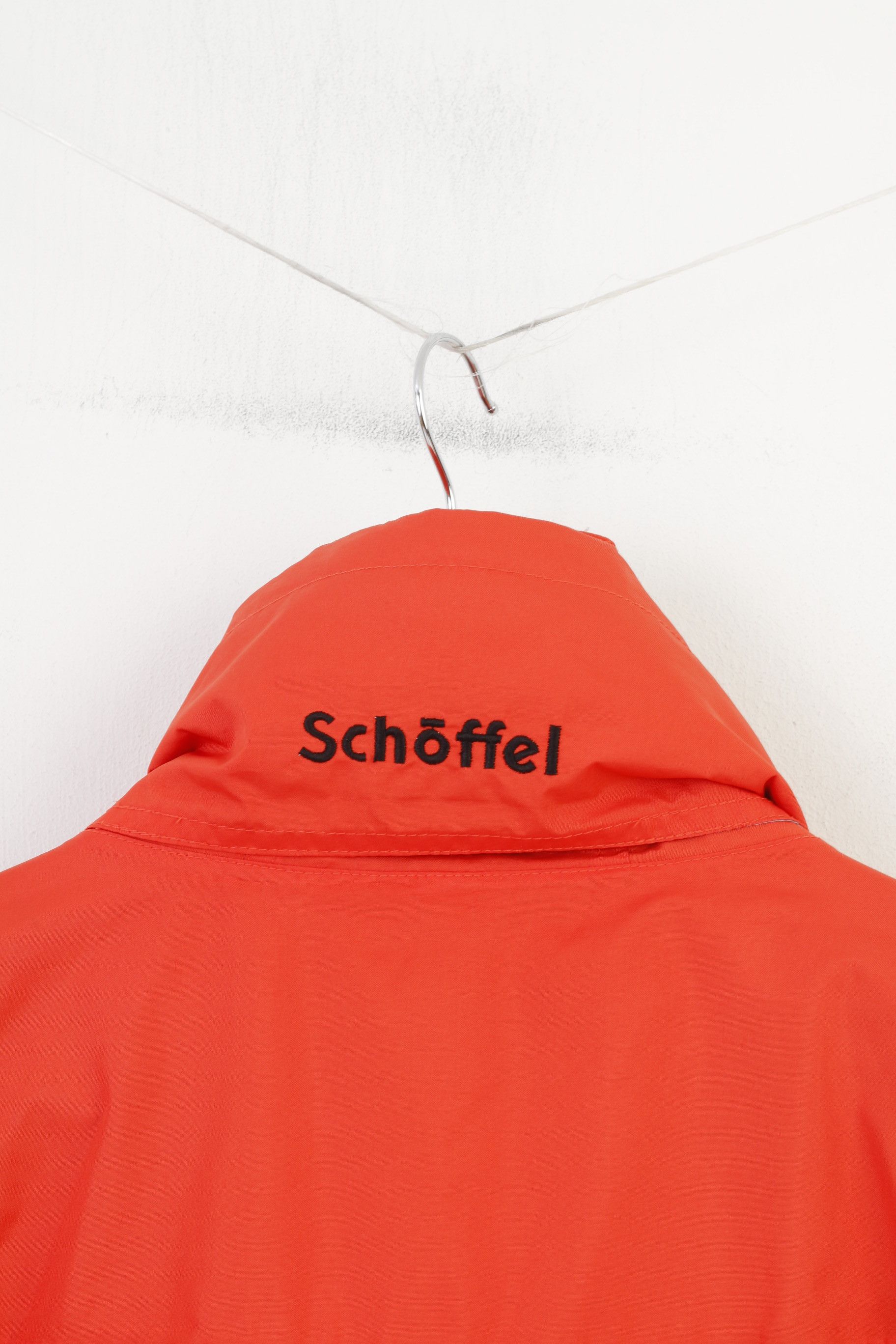 Vintage Schoffel Men L Jacket Orange Hood Full Zipper 0384 Size US L / EU 52-54 / 3 - 7 Thumbnail