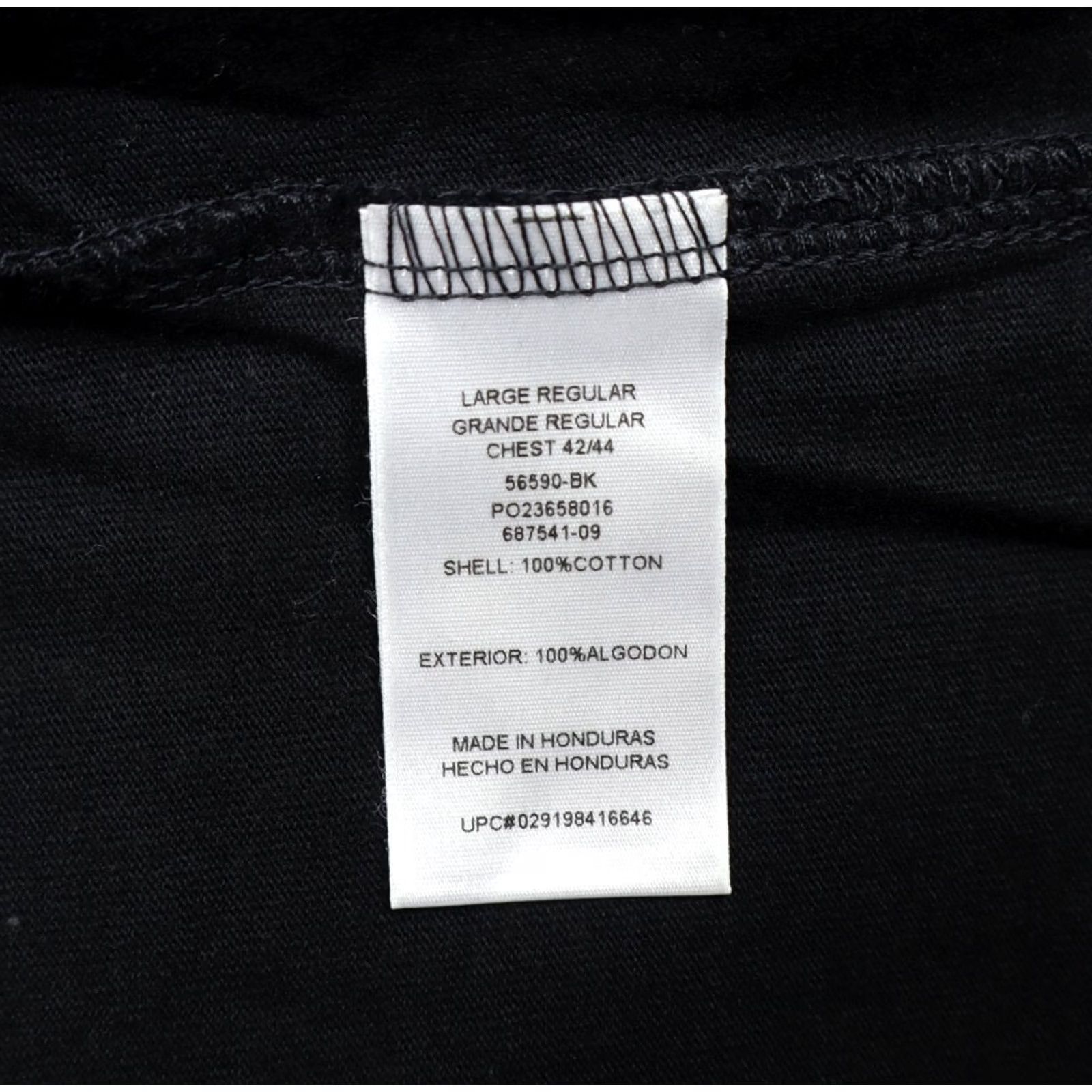 Walls Walls T-Shirt Mens Henley Pocket Black L Size US L / EU 52-54 / 3 - 5 Thumbnail