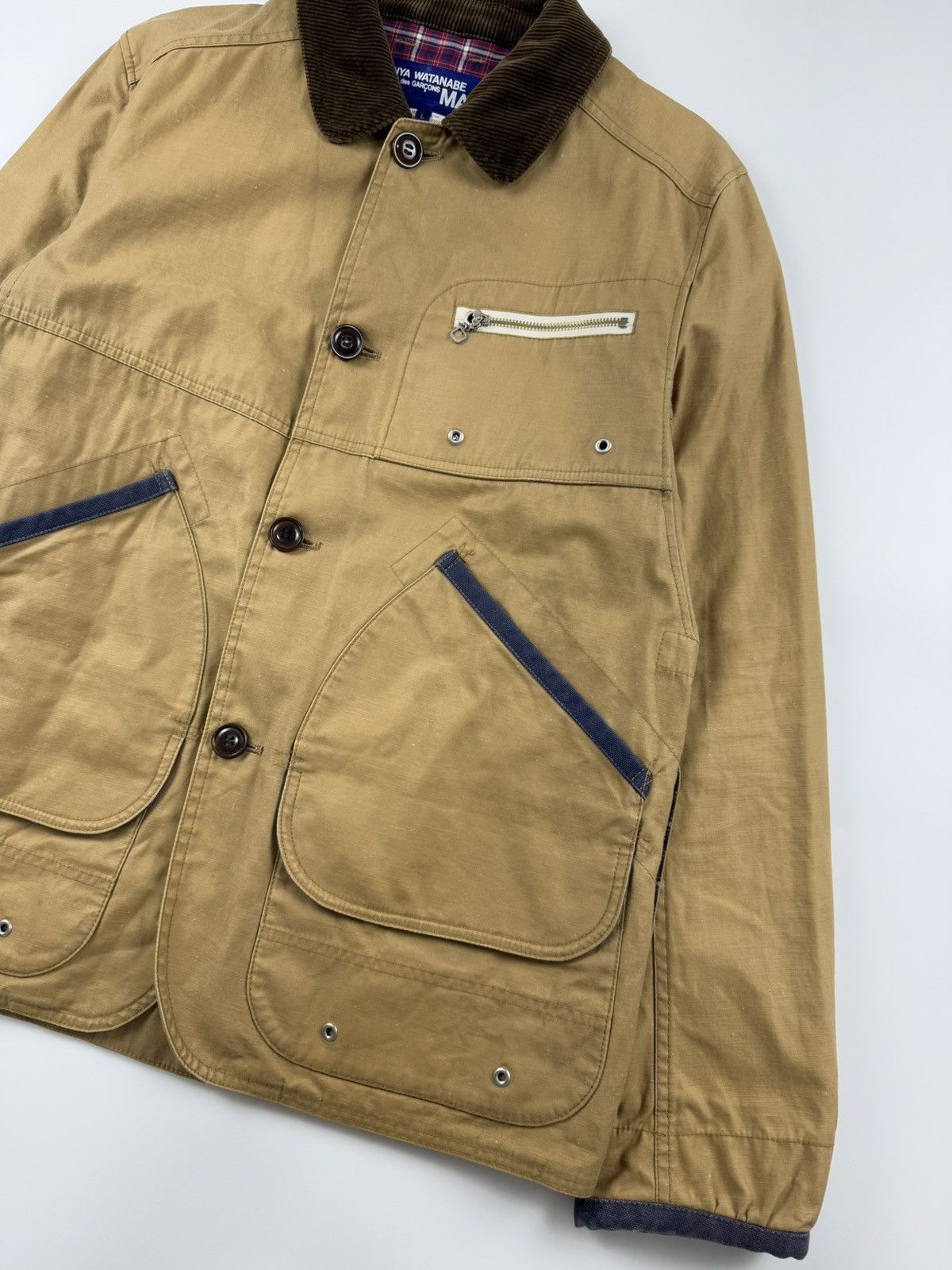 Junya Watanabe Junya Watanabe S/S’12 Waxed Hunting Jacket Size US L / EU 52-54 / 3 - 5 Thumbnail