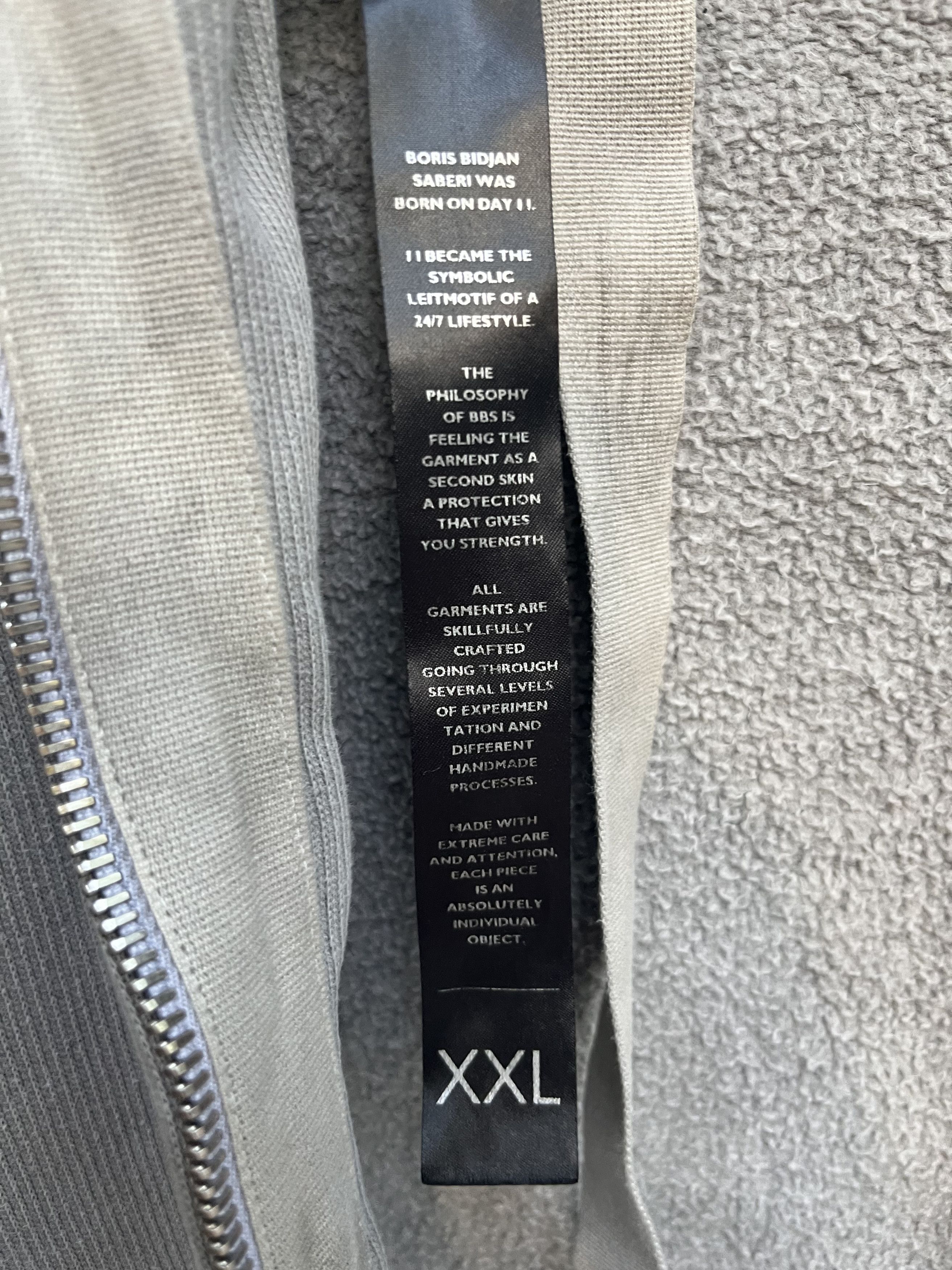 Boris Bidjan Saberi Zipper 1 Size US XXL / EU 58 / 5 - 18 Thumbnail