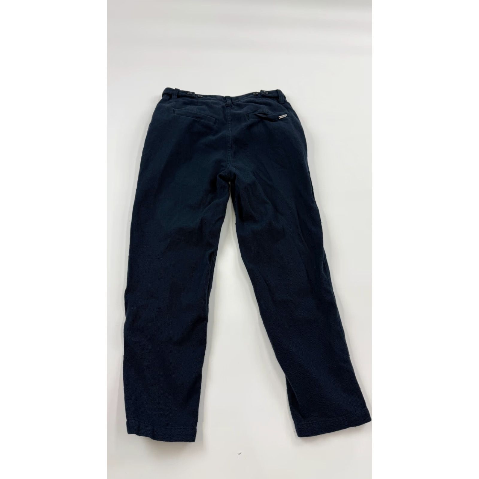 Prana prAna Pants Womens 6 Navy Organic Cotton Chino Straight Leg Slash Pockets Casual Formal Pockets 25 in Inseam Blue Cotton Regular Womens Size 28" / US 6 / IT 42 - 6 Thumbnail
