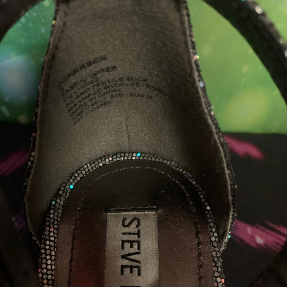 Steve Madden Steve Madden Sparkly Heels – Glamorous Evening Sandals Size US 6 / IT 36 - 3 Thumbnail