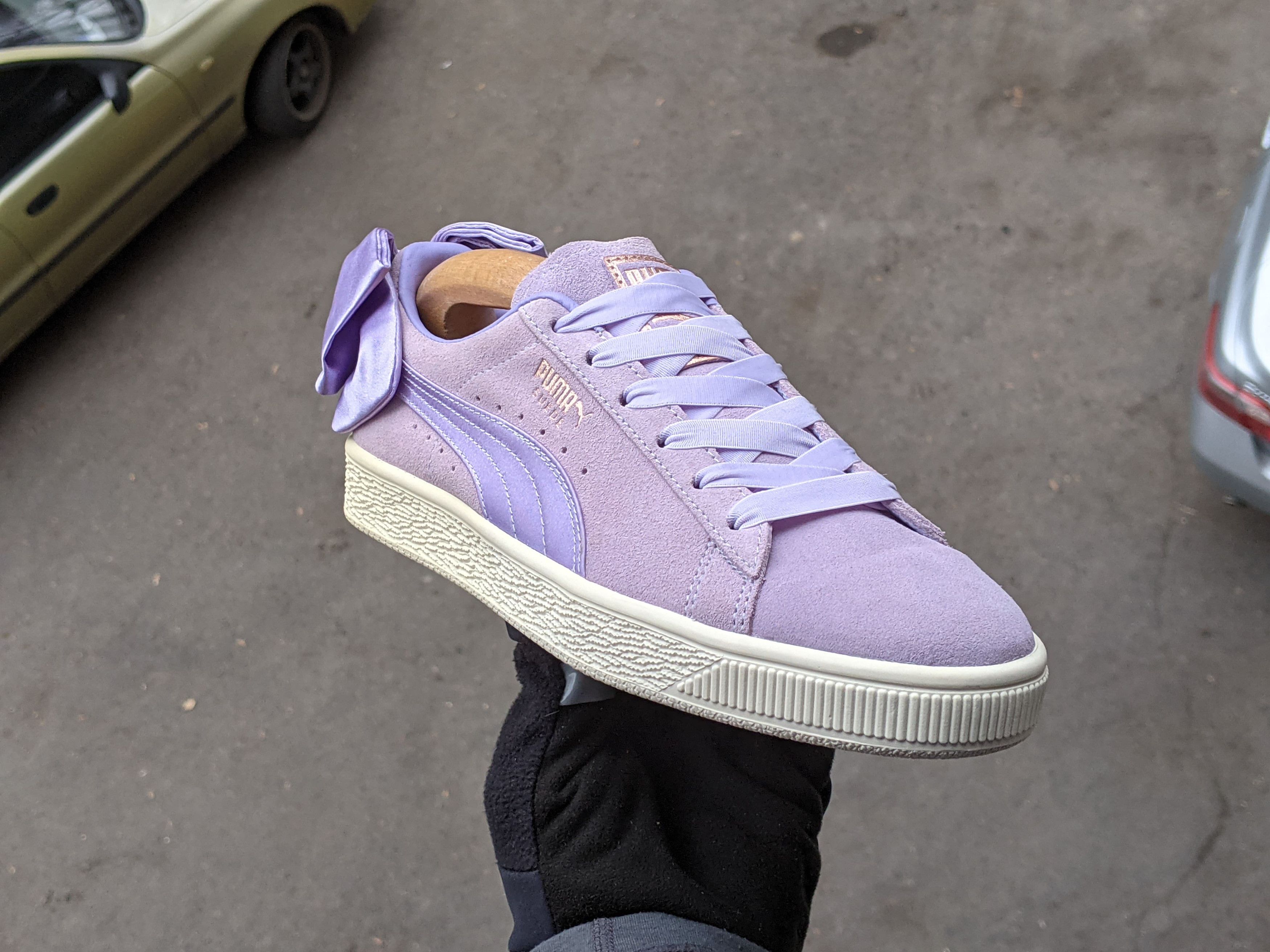 Puma *NEW* Puma Suede Bow Womens Sneaker Clyde Cat MCM Rhuigi Size US 8.5 / IT 38.5 - 1 Thumbnail