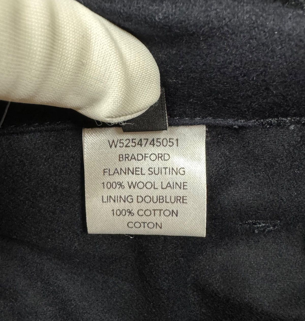 Joseph Joseph Lana Wool Trousers Navy Blue size 34 Size 25" / US 0 / IT 36 - 12 Thumbnail