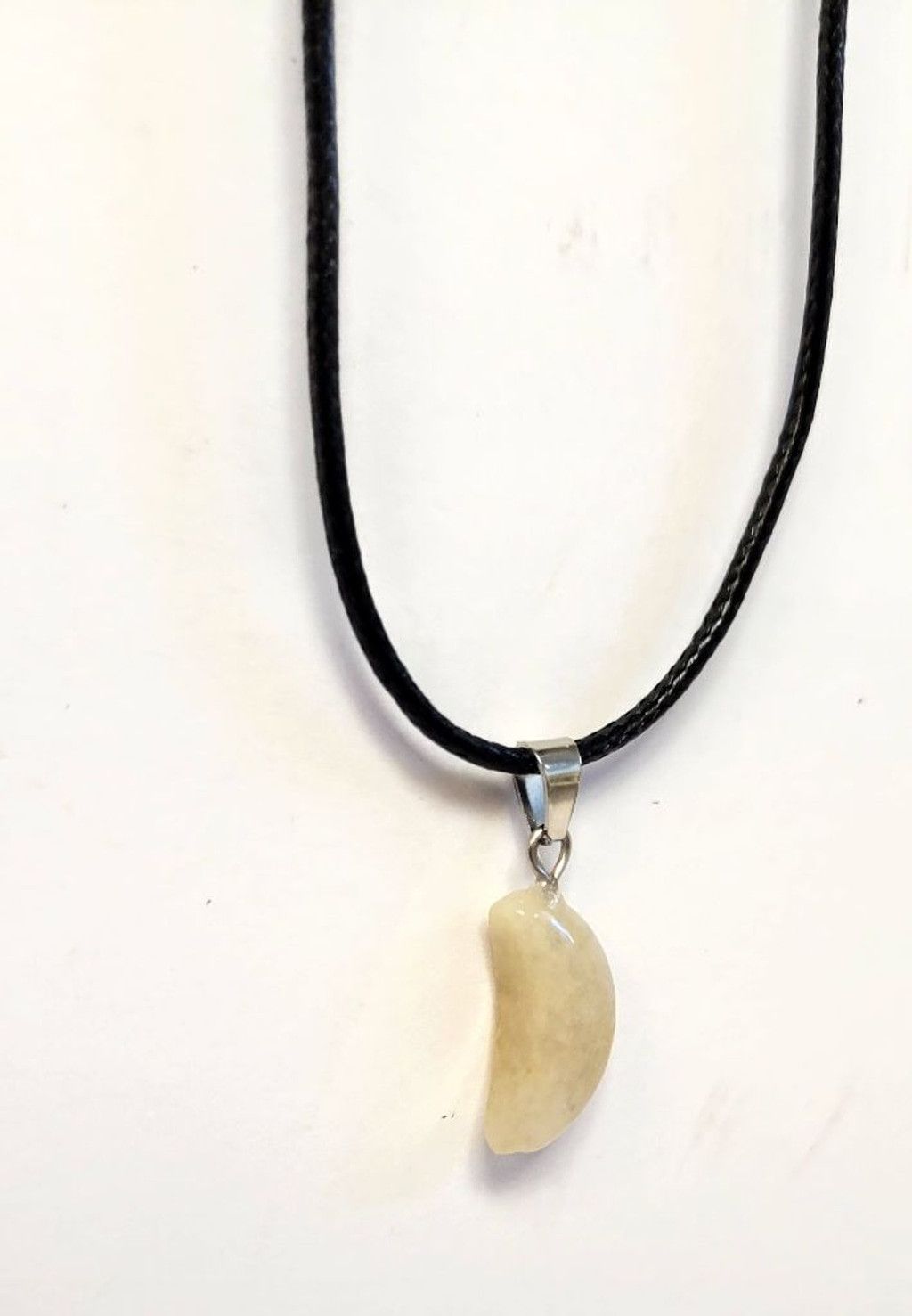 Handmade Natural Gemstone Crystal Moon Pendant Necklace Size ONE SIZE - 9 Thumbnail