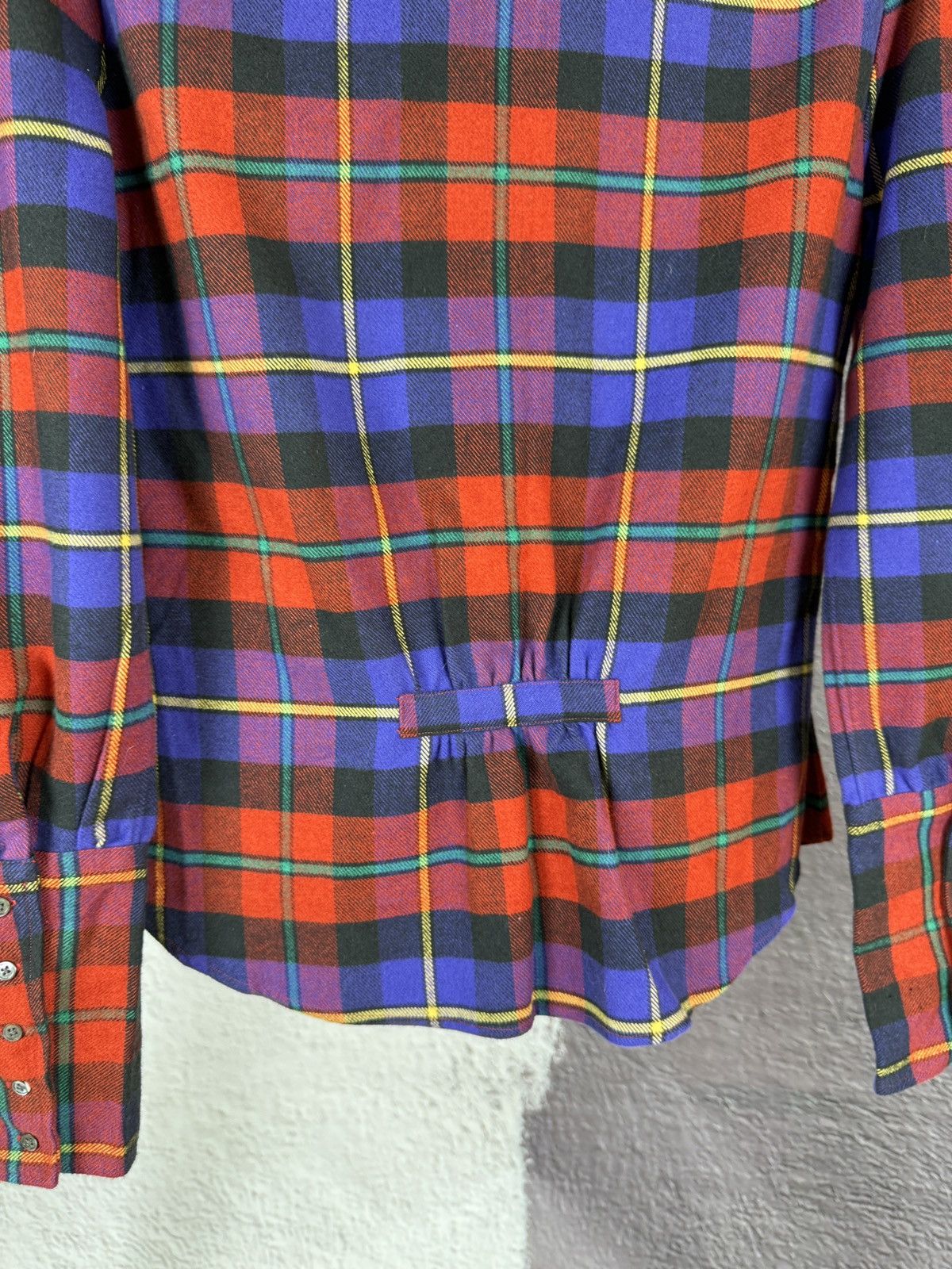 Ralph Lauren Ralph Lauren vintage checkered wool cotton flannel shirt Size M / US 6-8 / IT 42-44 - 10 Thumbnail