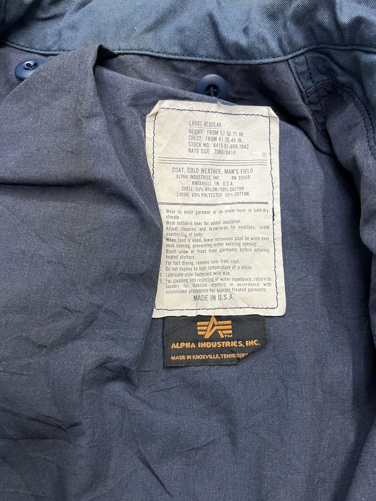 Alpha Industries Alpha Industries Snap On Racing Jacket Size US L / EU 52-54 / 3 - 7 Thumbnail