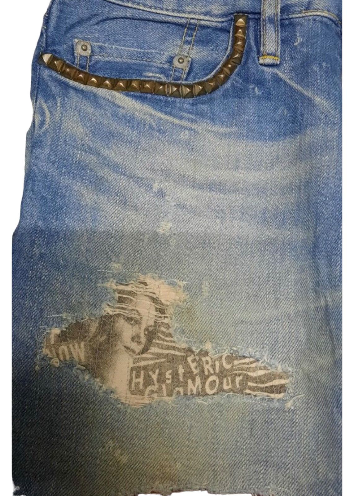 Hysteric Glamour × Vintage Vintage Hysteric Glamour Damaged Pant Size US 30 / EU 46 - 4 Thumbnail