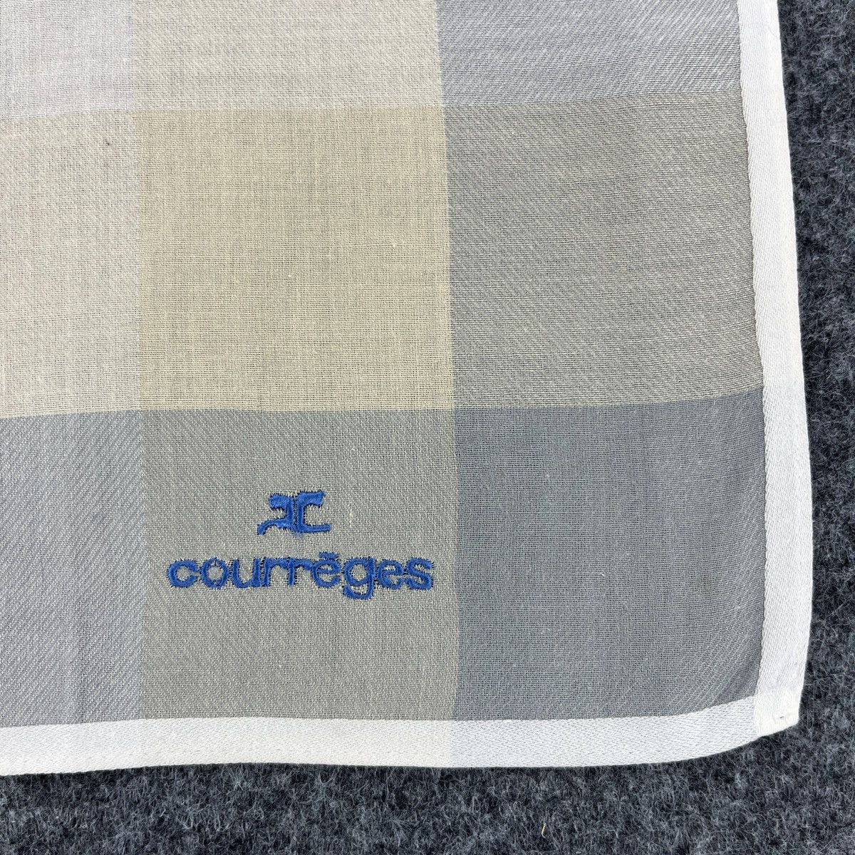 Courreges × Vintage Courreges Handkerchief / Bandana / Neckerchief B129 Size ONE SIZE - 3 Thumbnail