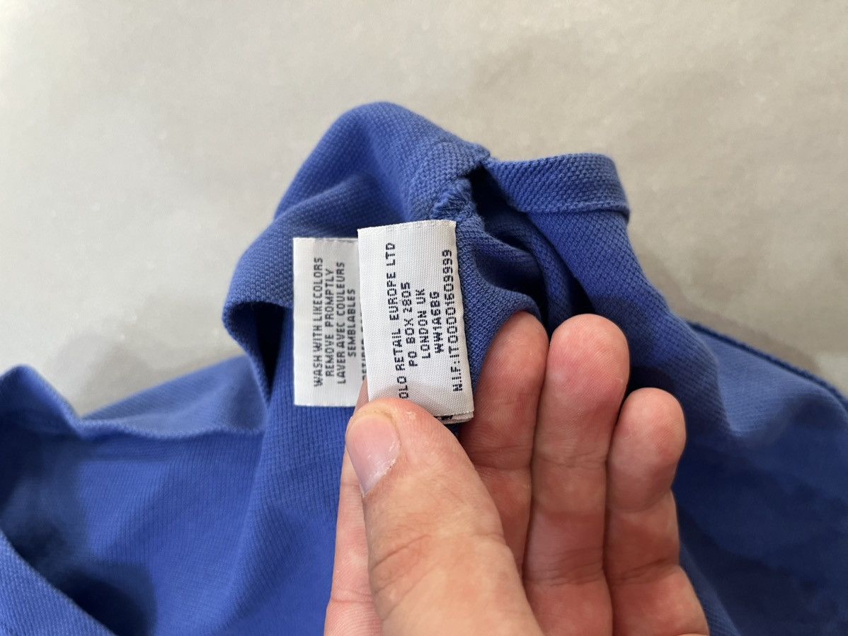 Polo Ralph Lauren × Vintage Vintage Polo Ralph Lauren Polo number 3 T- shirt Size US L / EU 52-54 / 3 - 7 Thumbnail