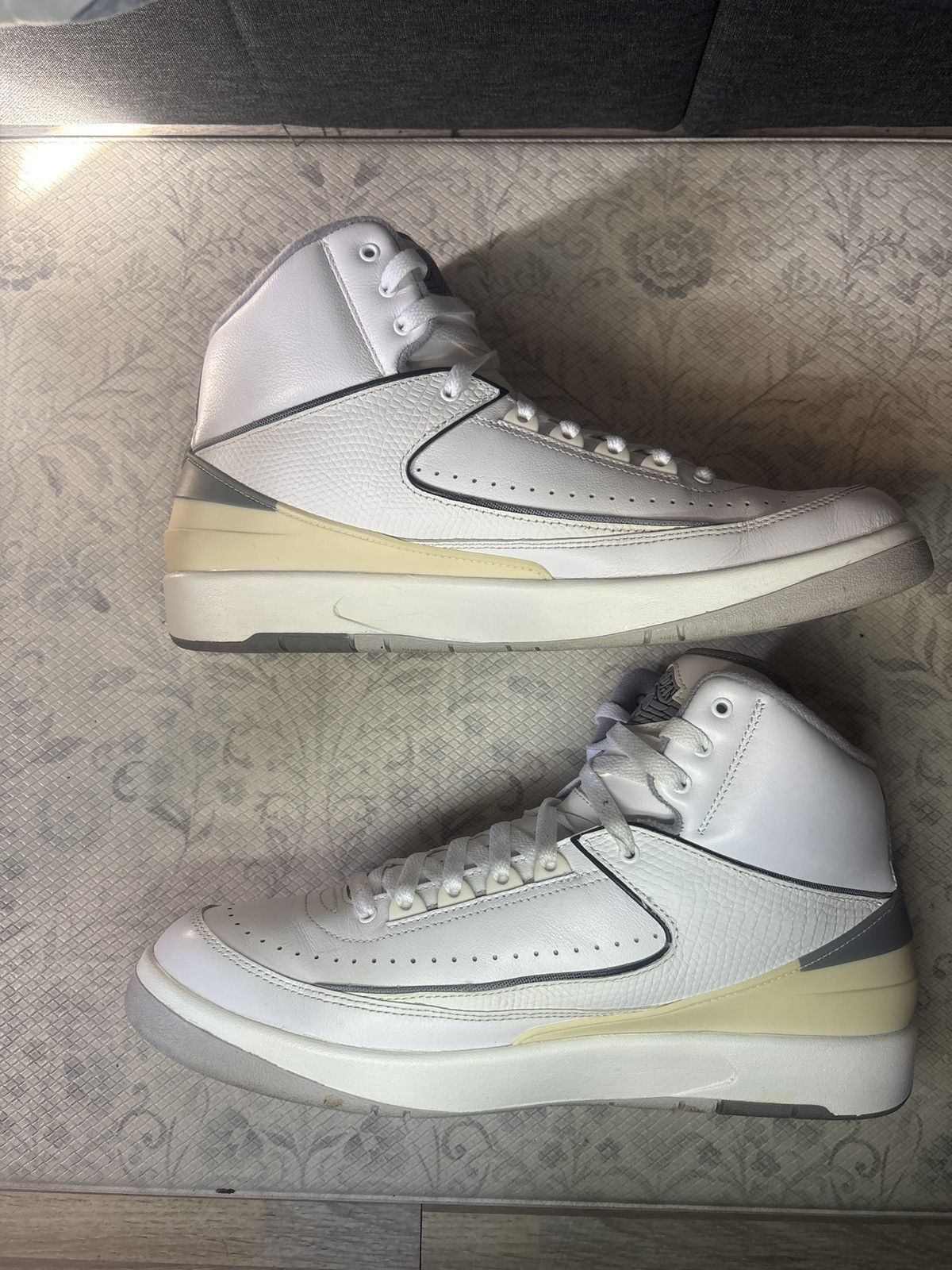 Jordan Brand Jordan 2 retro White cement Size US 11 / EU 44 - 3 Thumbnail