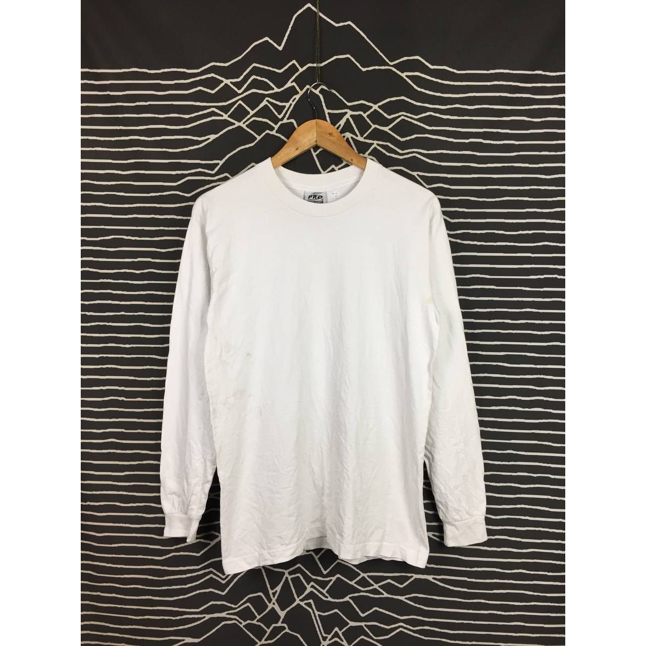 Rap Tees × Vintage Vtg Pro 5 Plain Blanks Super Heavy Longsleeve Rap Tees Size US M / EU 48-50 / 2 - 2 Thumbnail