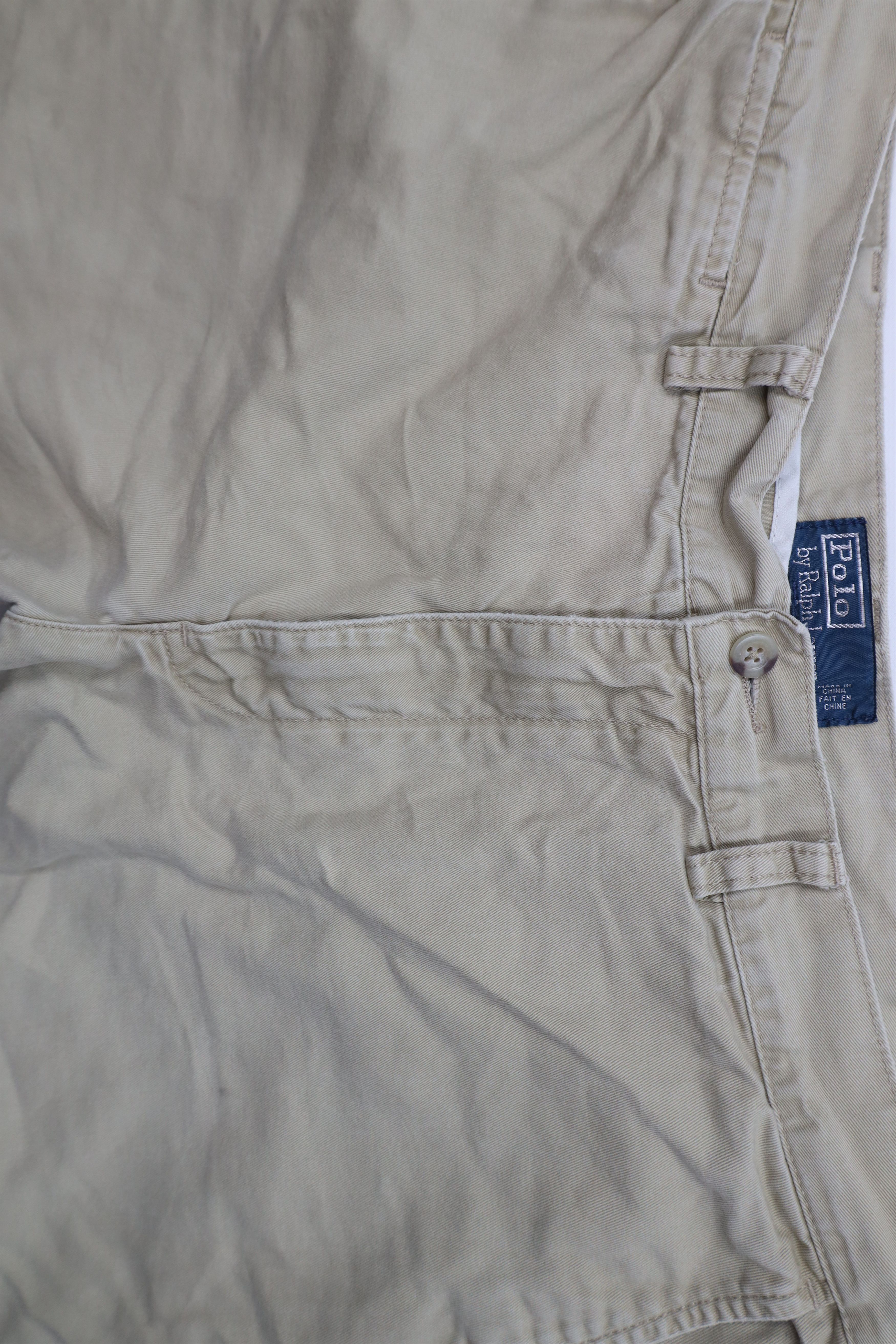 Ralph Lauren Vintage 90s Ralph Lauren Above Knee Chino Shorts Cotton Size US 36 / EU 52 - 7 Thumbnail