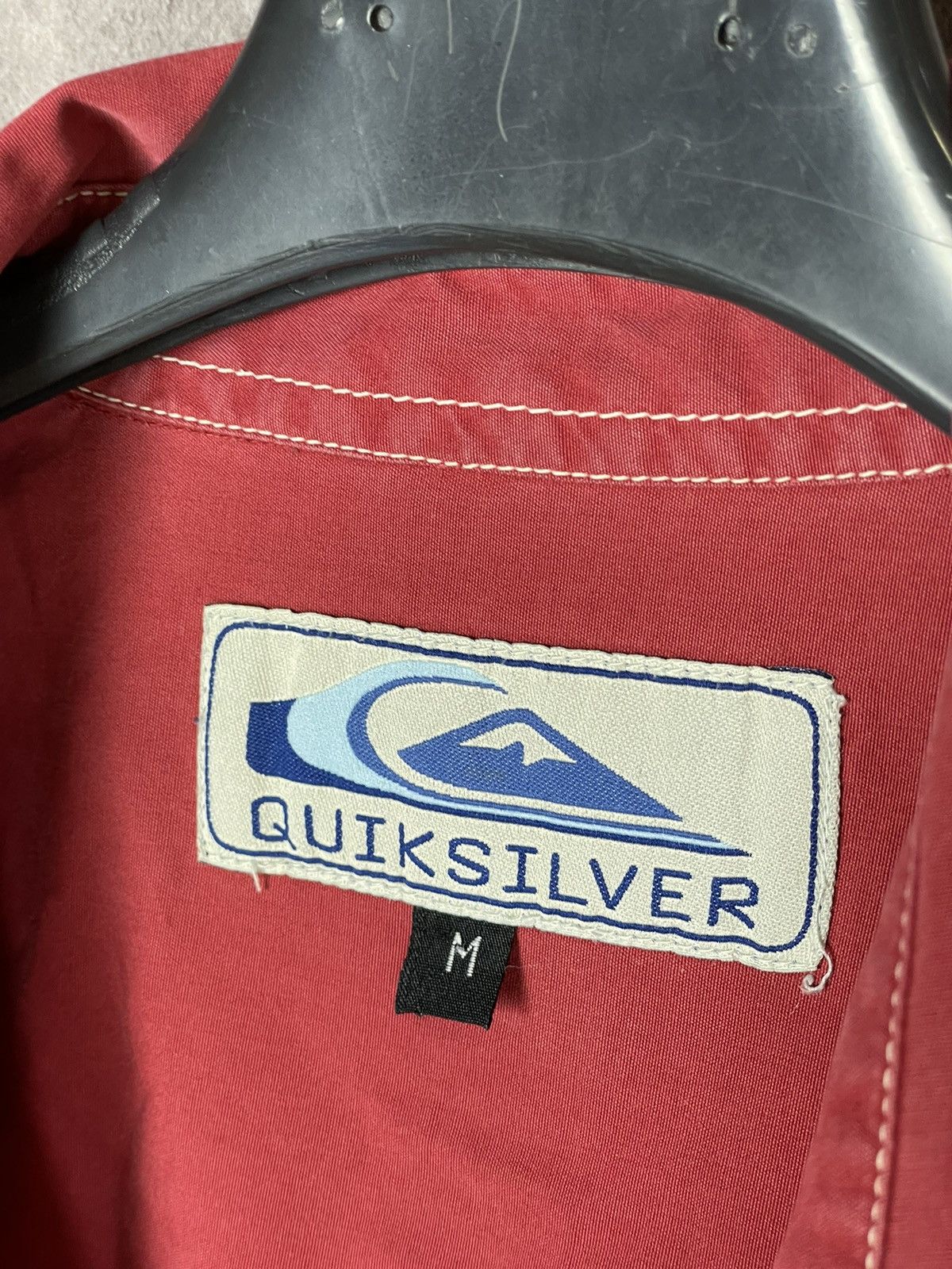 Quiksilver × Vintage Quicksilver Vintage 90s Crazy Patchwork Y2K Button Up Shirt Size US M / EU 48-50 / 2 - 9 Thumbnail