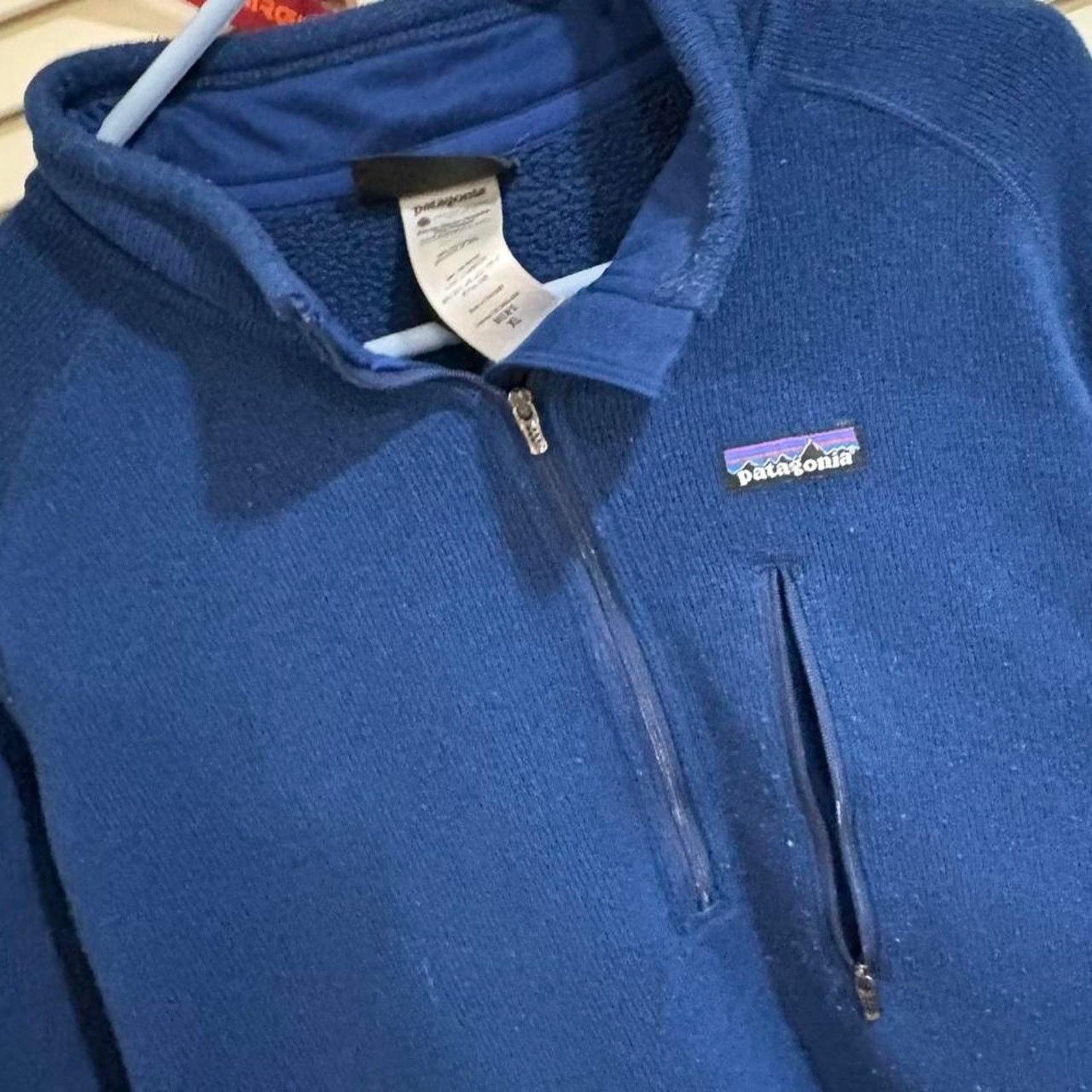 Patagonia Vintage patagonia quarter zip sweater Size US XL / EU 56 / 4 - 2 Thumbnail
