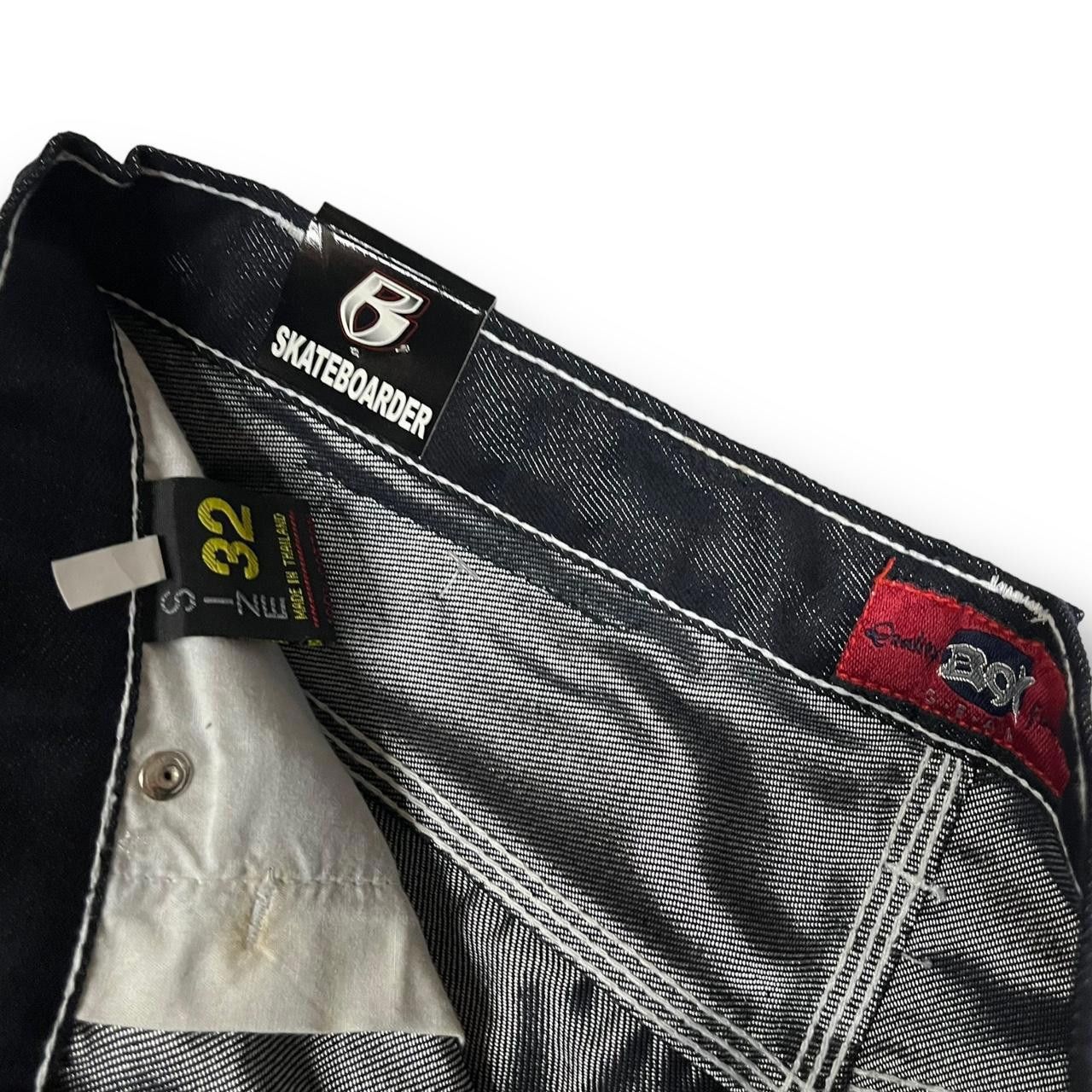 Designer Men's Black Jeans Size US 32 / EU 48 - 4 Thumbnail