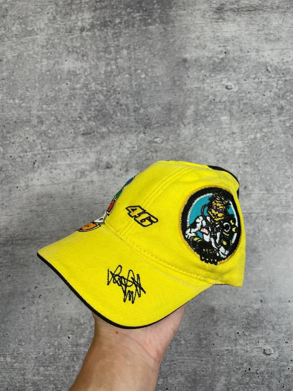 Vintage Vintage Valentino Rossi 46 Racing Moto Te Doctor Cap Hat Y2K Size ONE SIZE - 1 Thumbnail