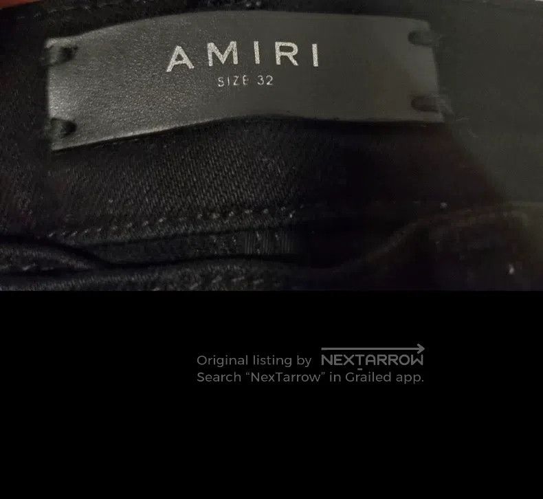 Amiri Amiri jeans Size US 32 / EU 48 - 5 Thumbnail