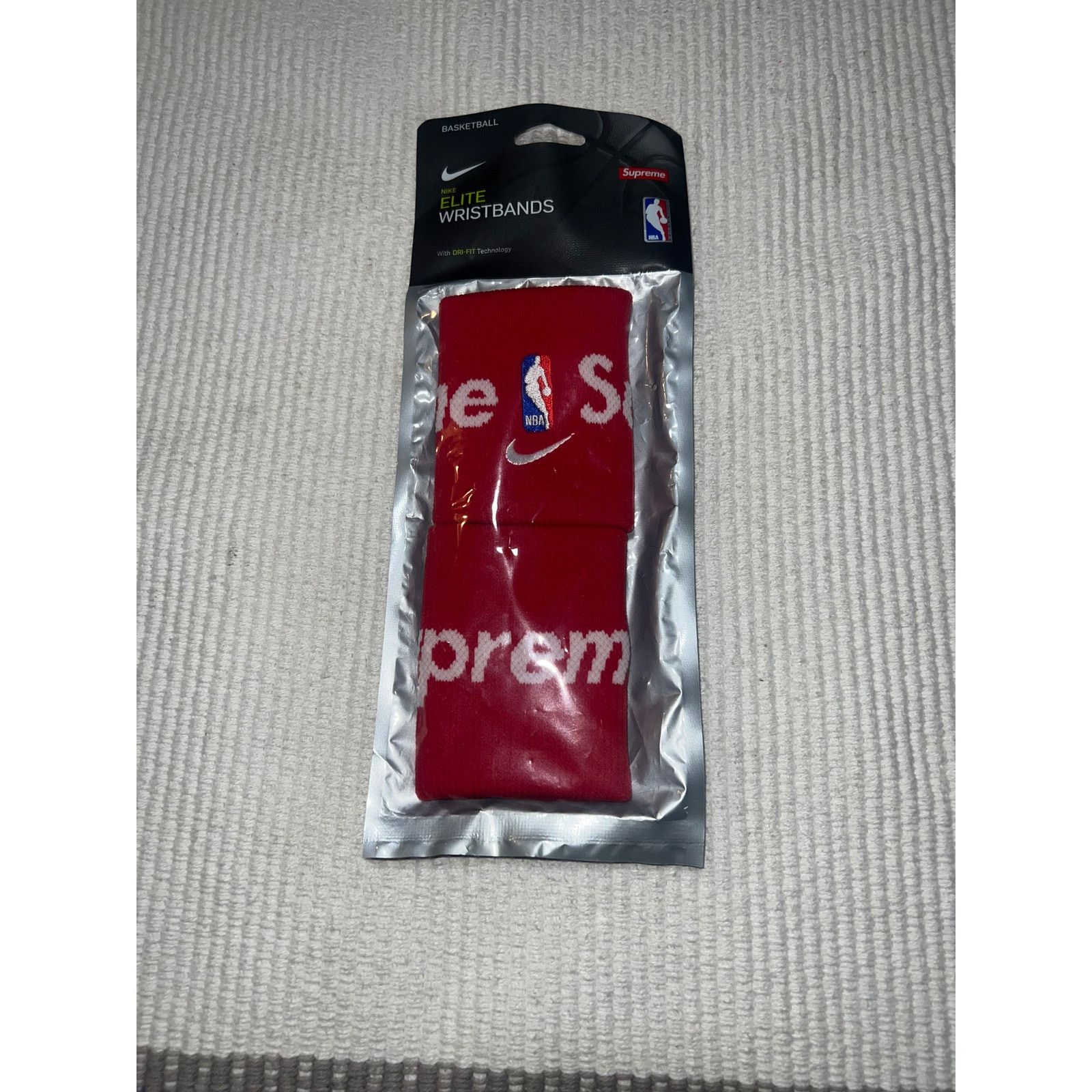 NBA × Nike × Supreme Supreme NBA Shooter Sleeves Red | Grailed